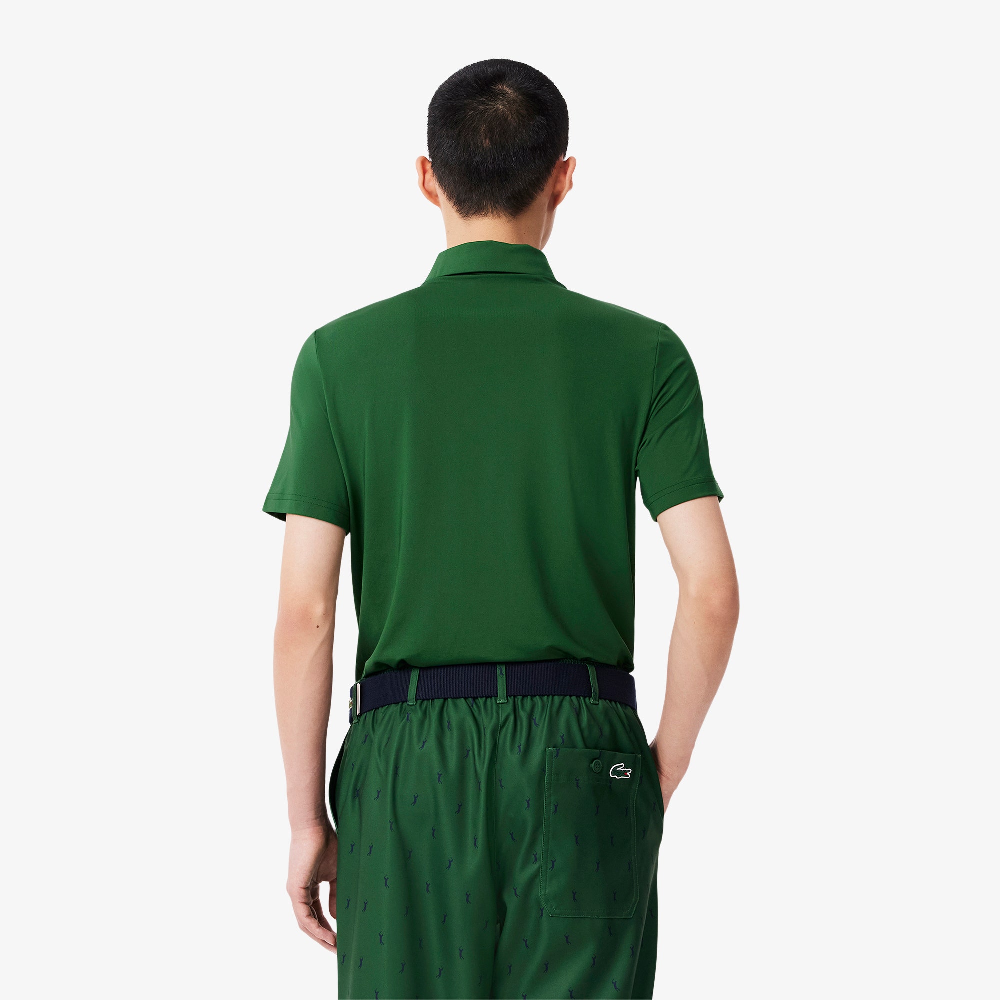 Regular Fit Colour-Block Golf Polo Shirt