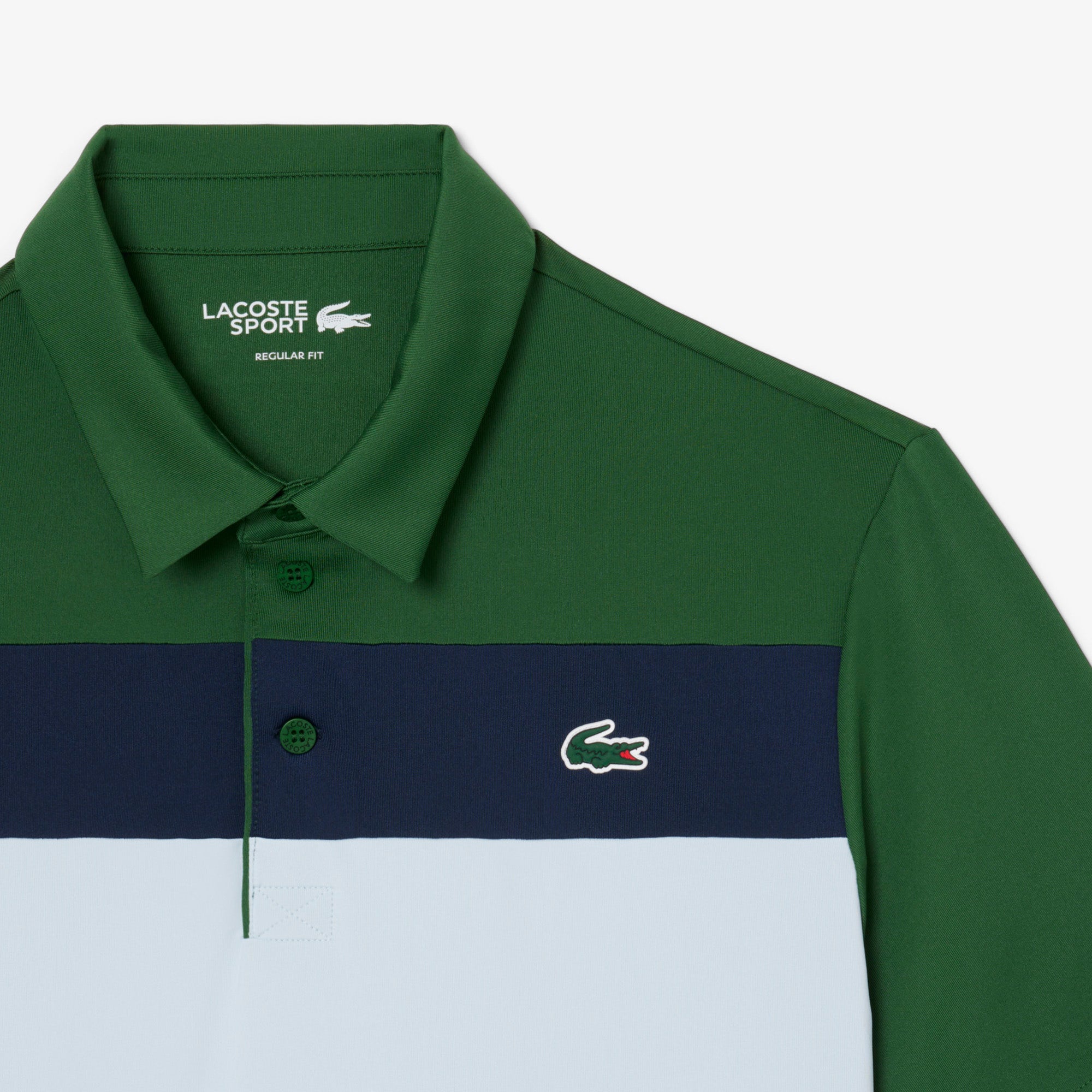 Regular Fit Colour-Block Golf Polo Shirt