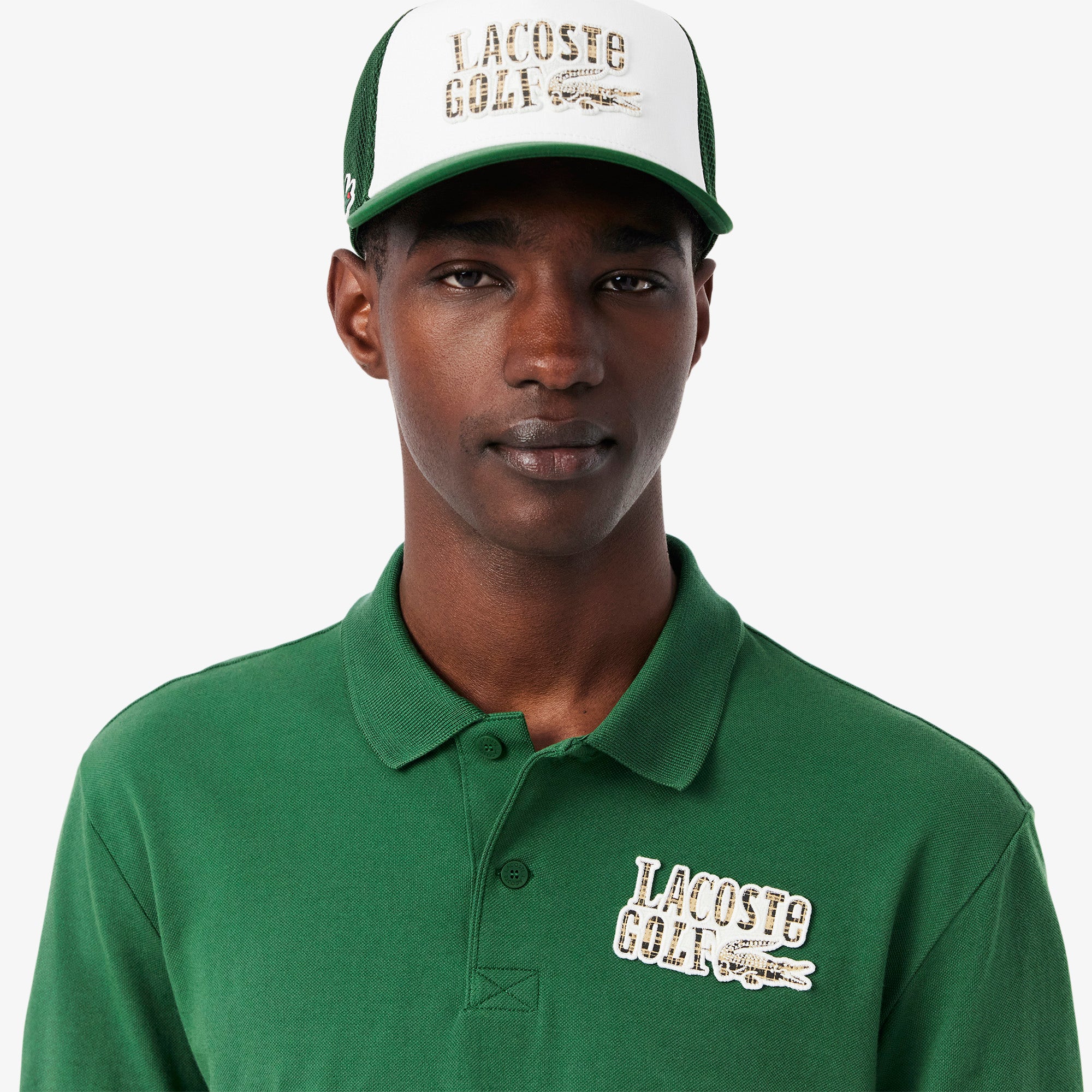 Relaxed Fit Mini-Pique Golf Polo Shirt