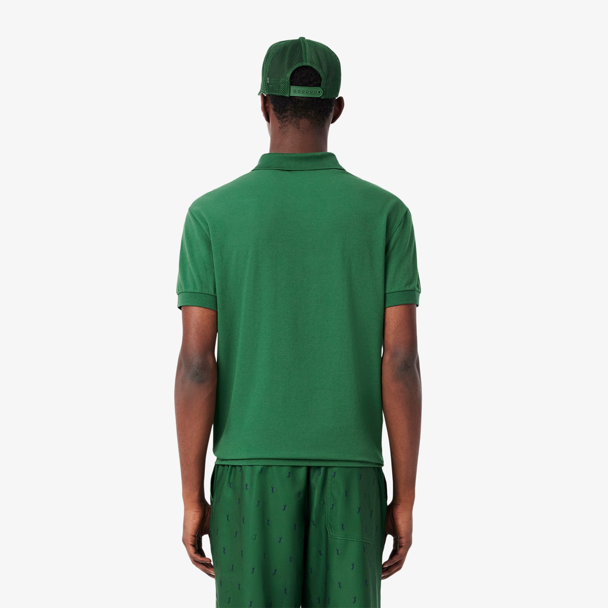 Relaxed Fit Mini-Pique Golf Polo Shirt