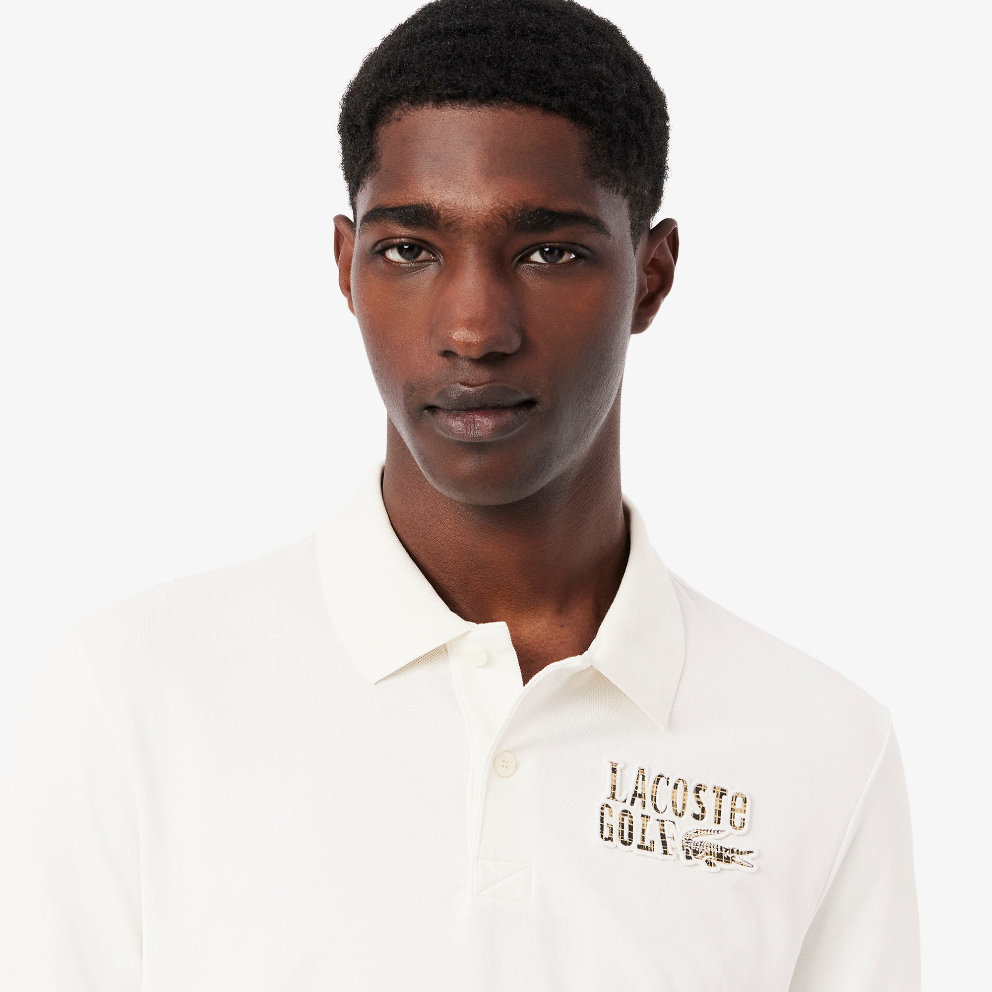 Relaxed Fit Mini-Pique Golf Polo Shirt