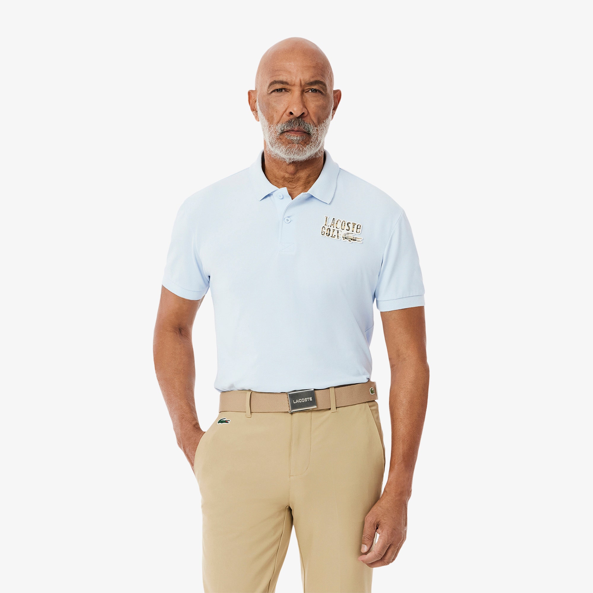 Relaxed Fit Mini-Pique Golf Polo Shirt