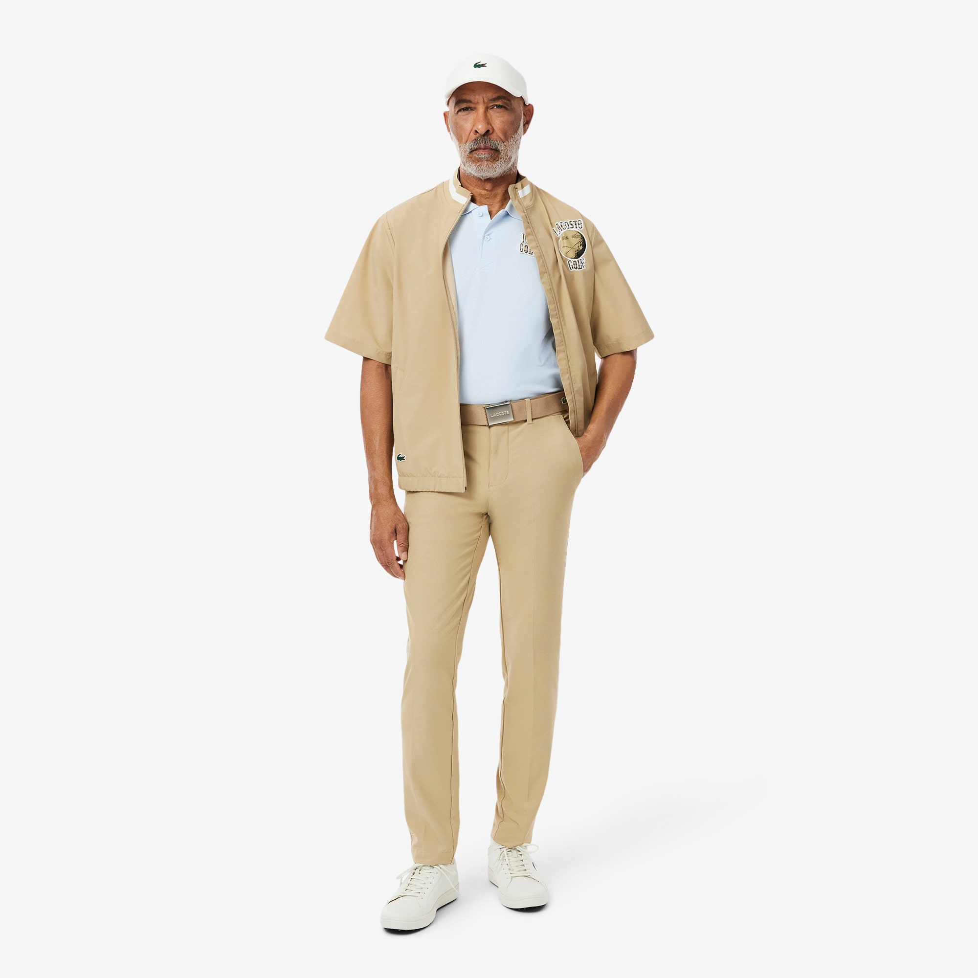 Relaxed Fit Mini-Pique Golf Polo Shirt