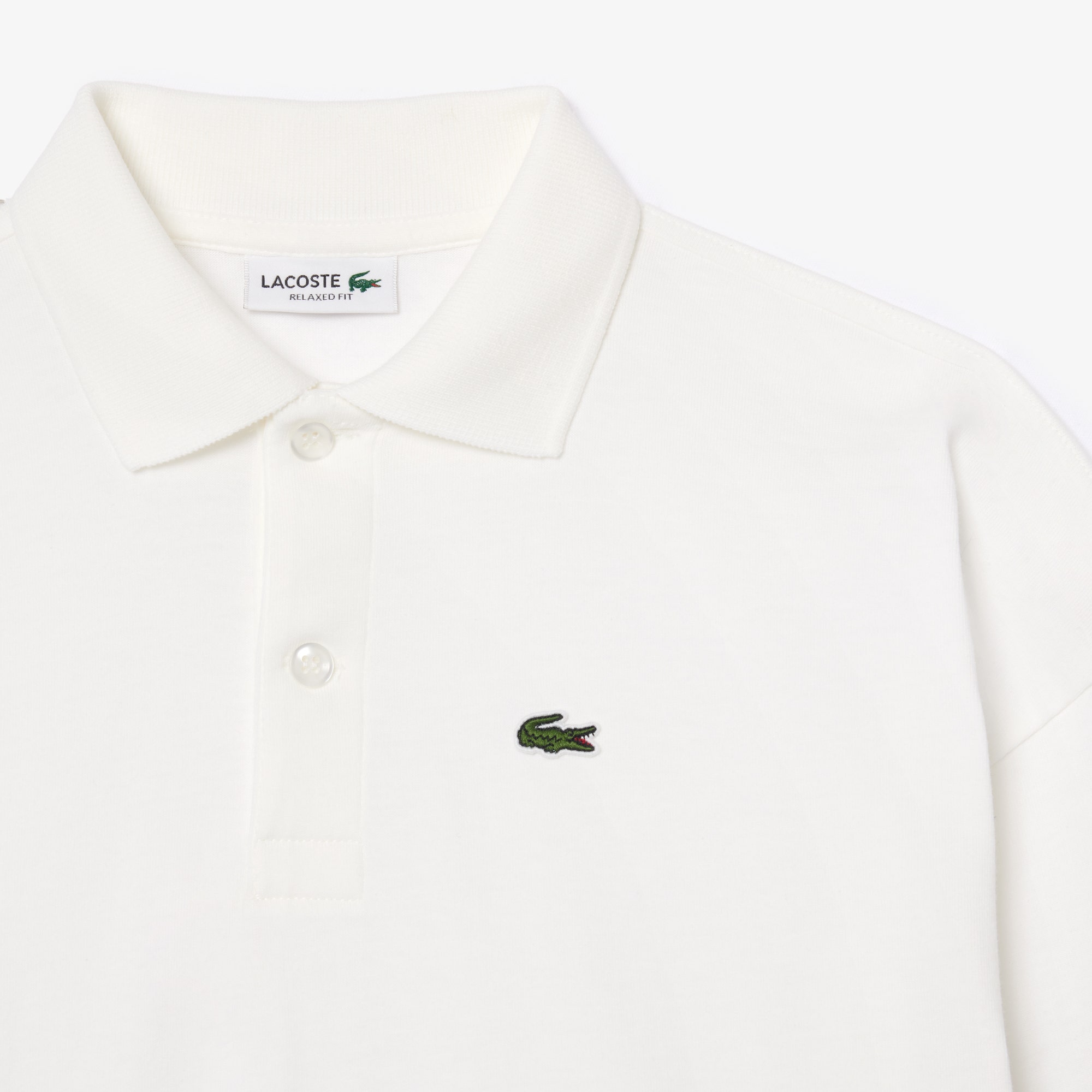 Long Sleeved Heavy Jersey Polo Shirt