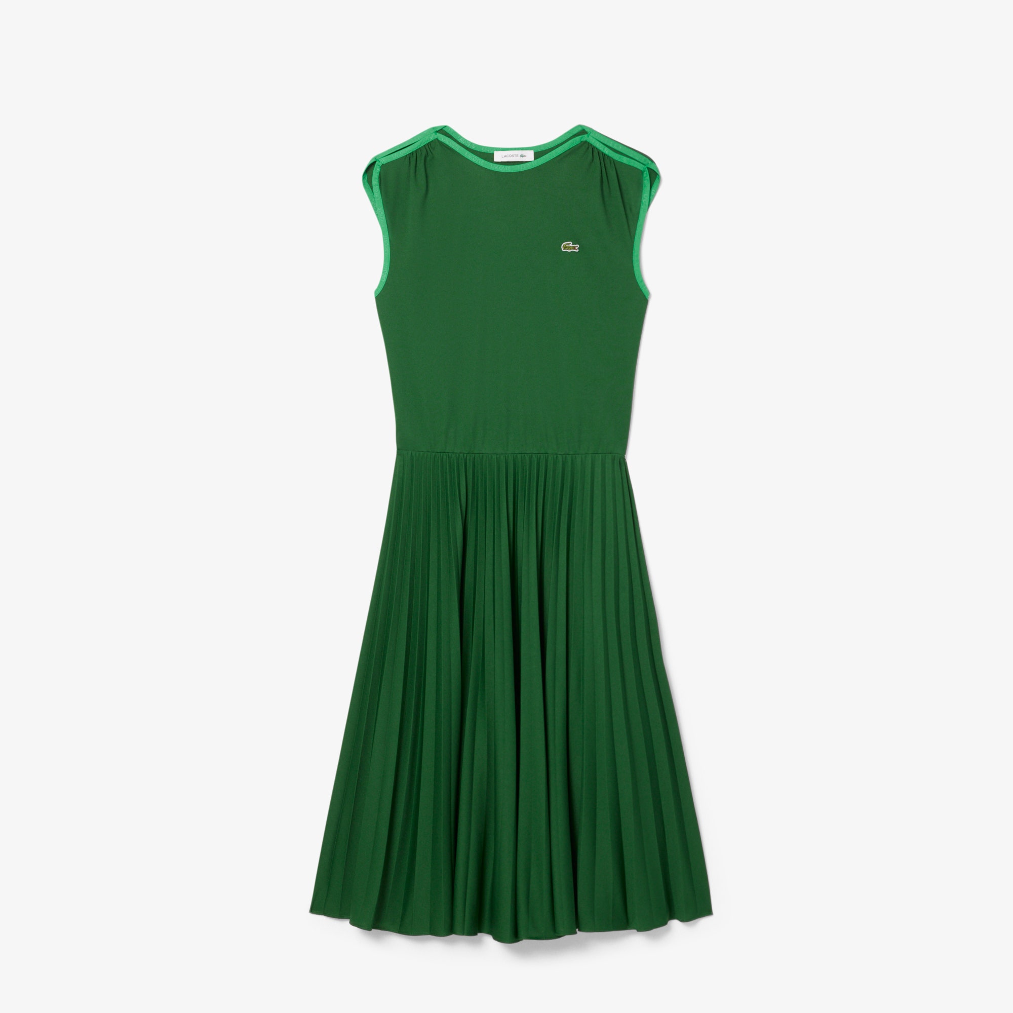 Sleeveless Pleated Dress