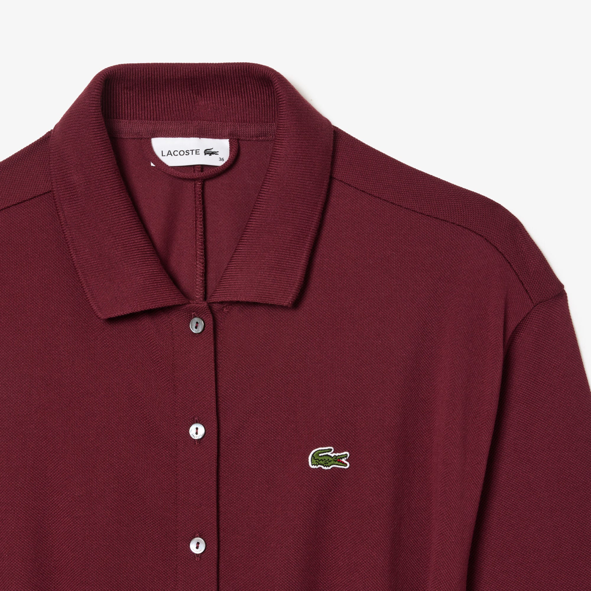 Relaxed Fit Pique Polo Dress