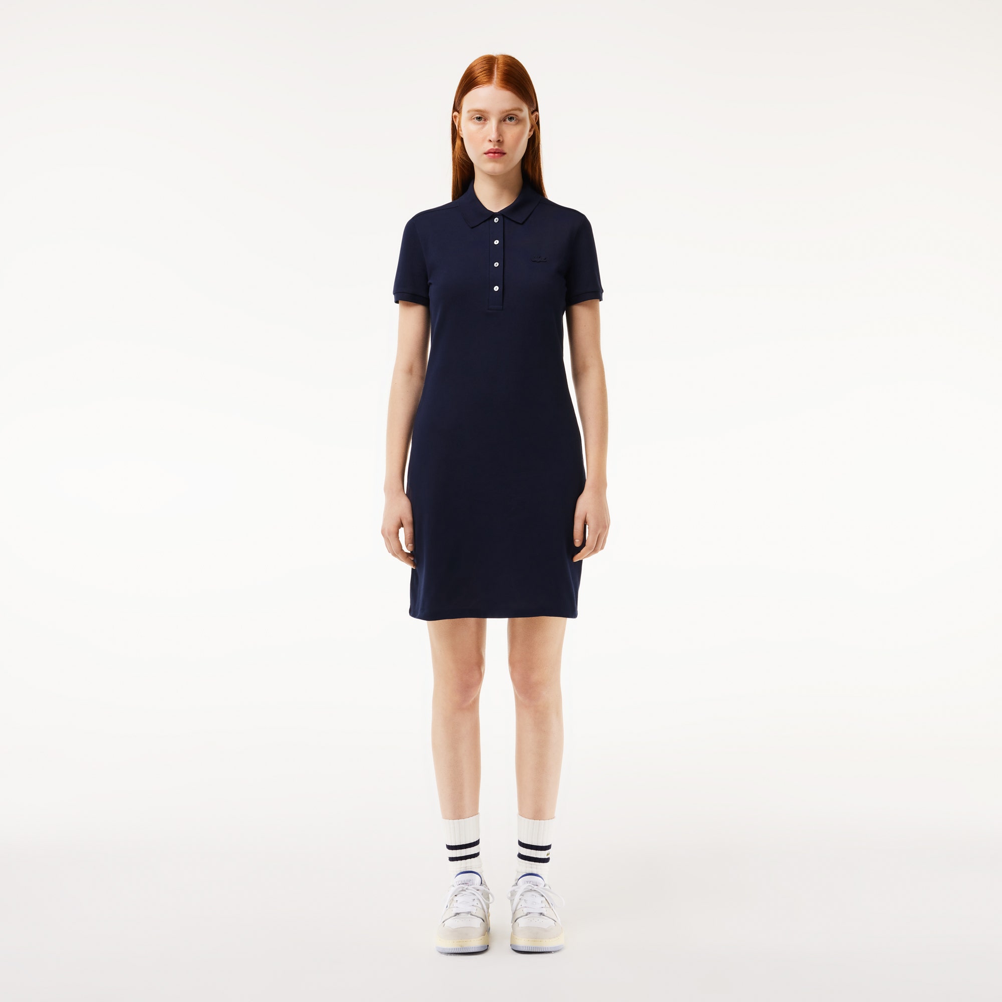 Women's Stretch Cotton Pique Polo Dress