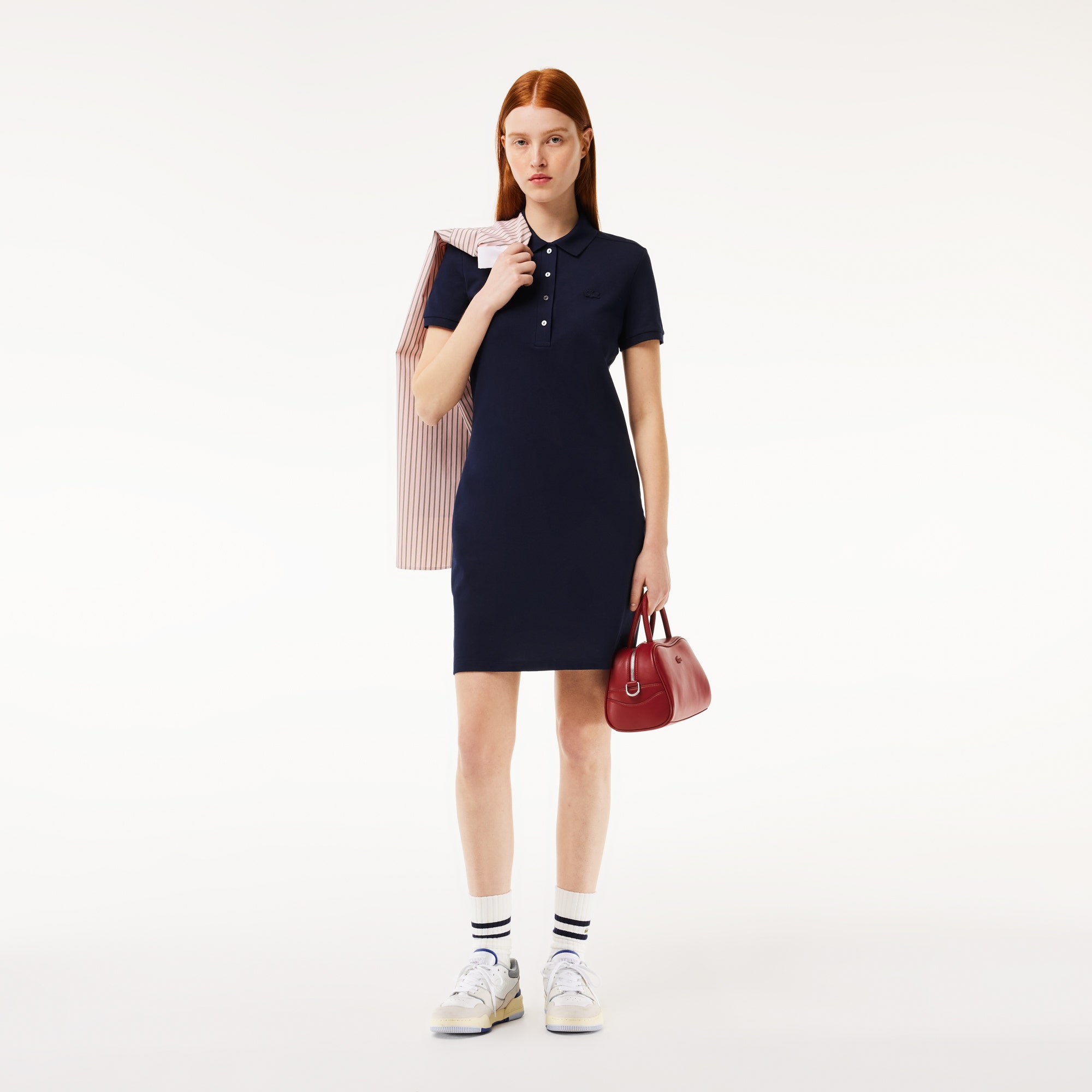 Women's Stretch Cotton Pique Polo Dress