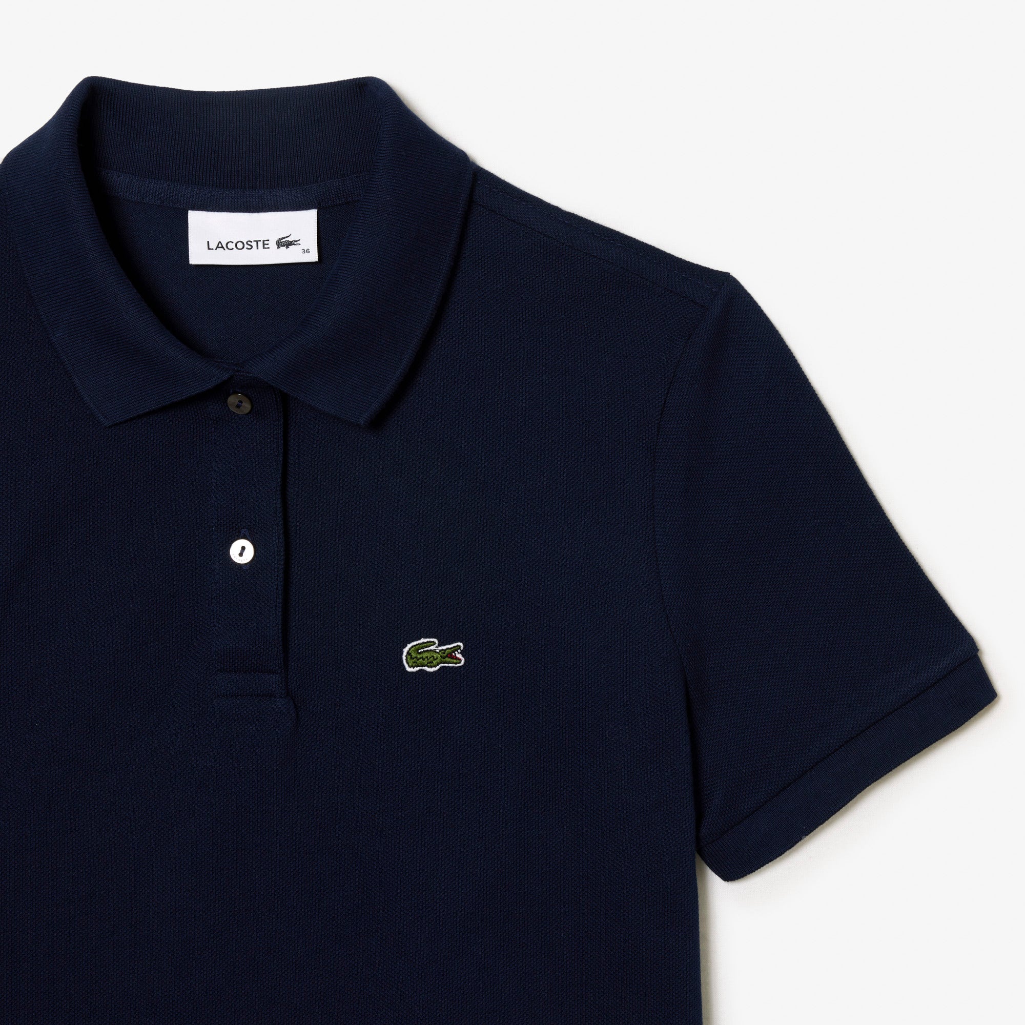 Women's Lacoste Pique Knit Polo Dress