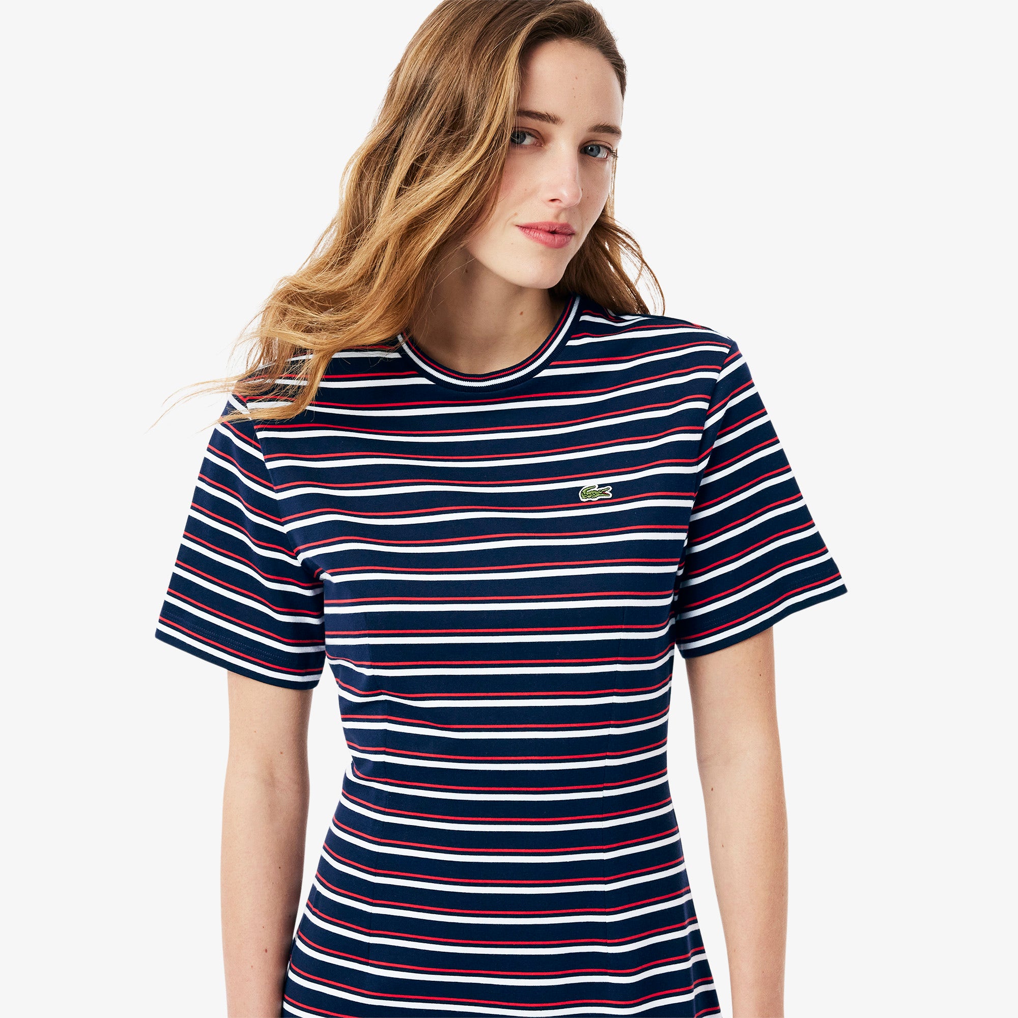 Striped Jersey T-Shirt Dress