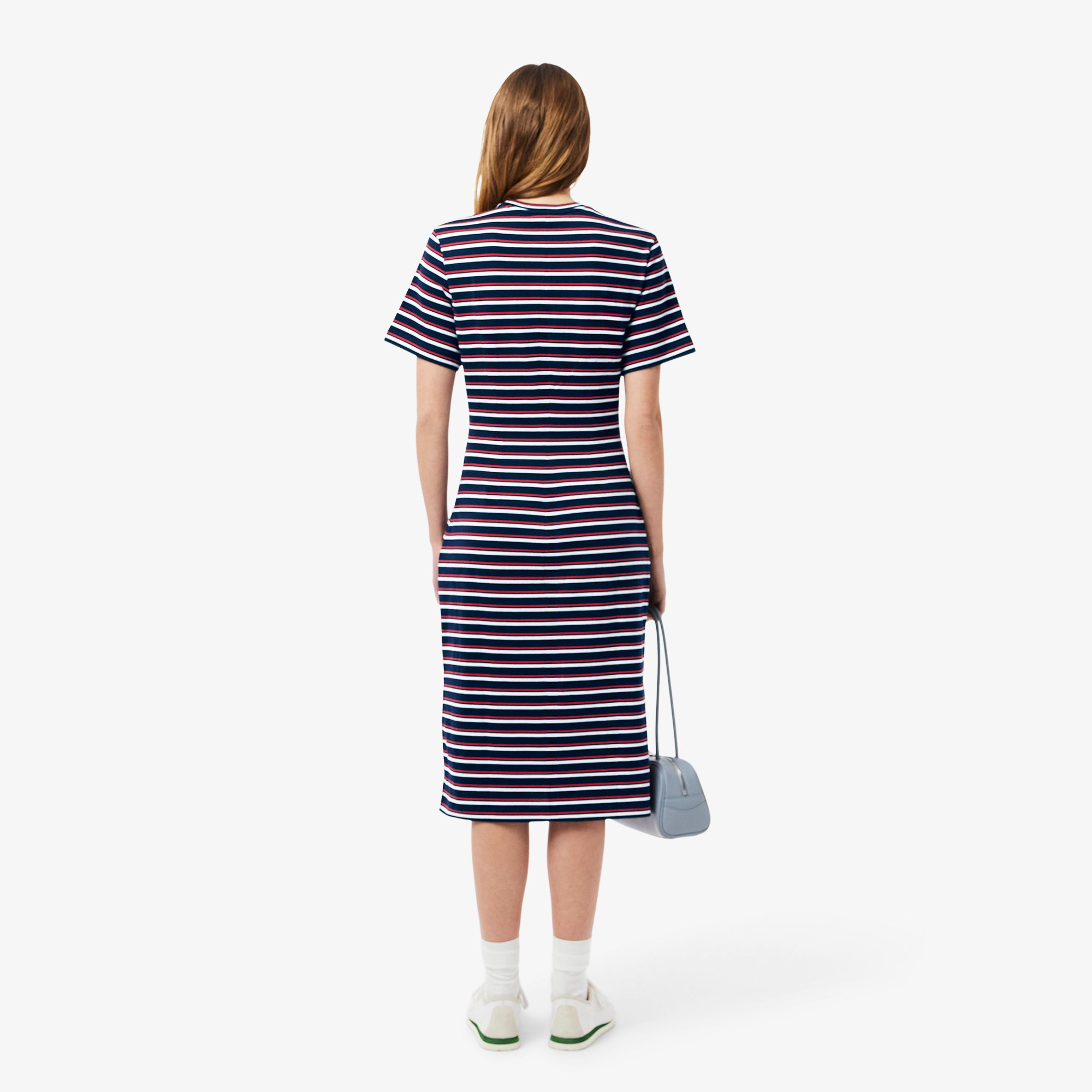 Striped Jersey T-Shirt Dress