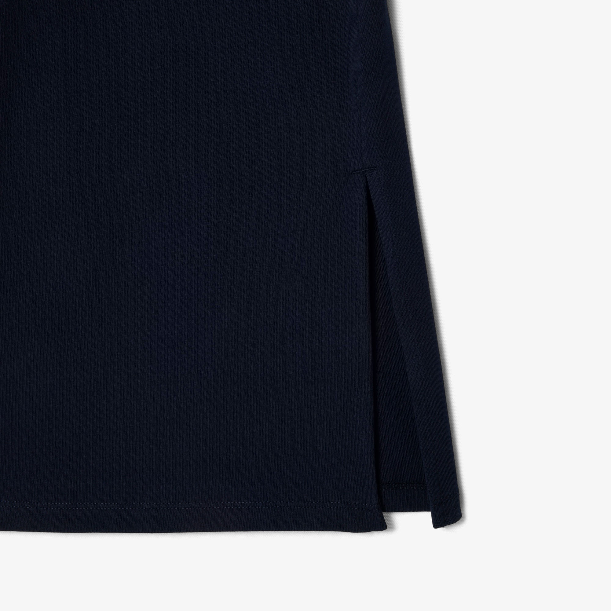 Trim Accent Jersey T-shirt Dress