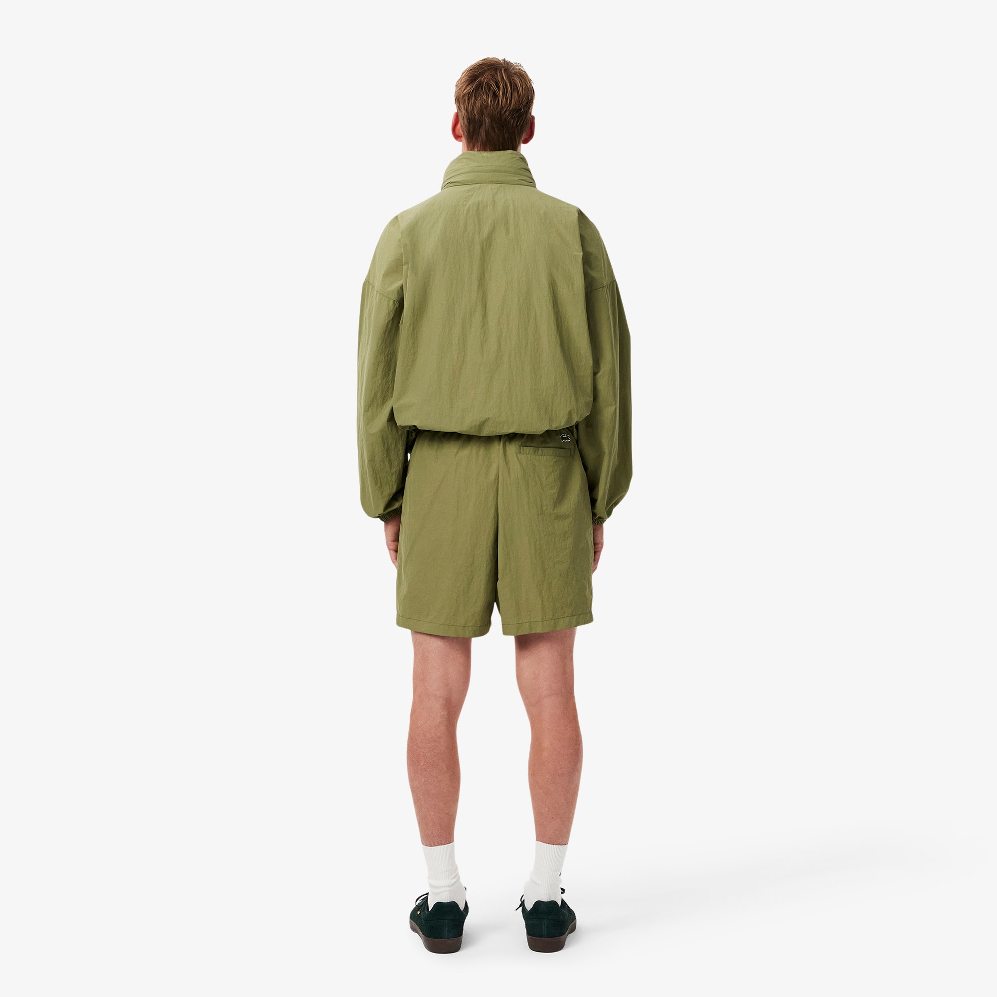 Loose Cut Zipped Pocket Shorts