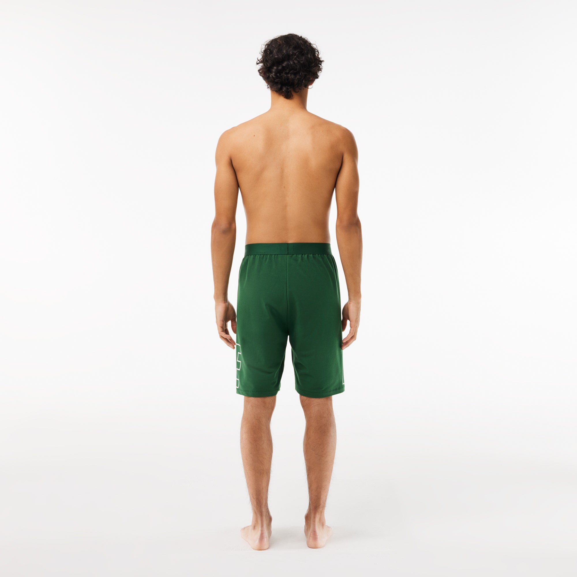 Branded Fleece Lounge Shorts
