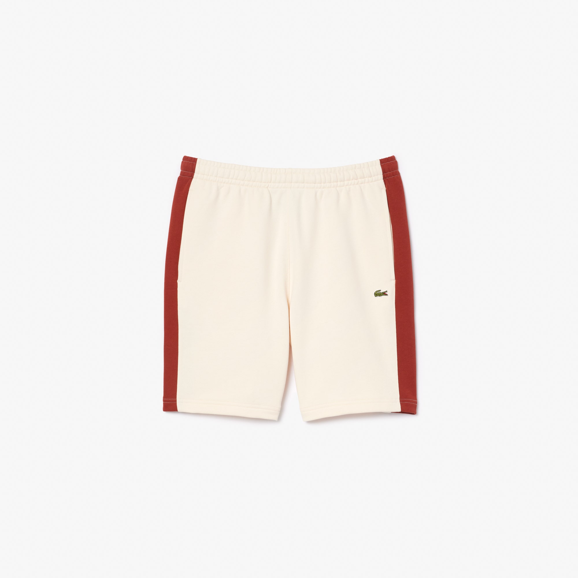 Cotton Fleece Colour-Block Shorts