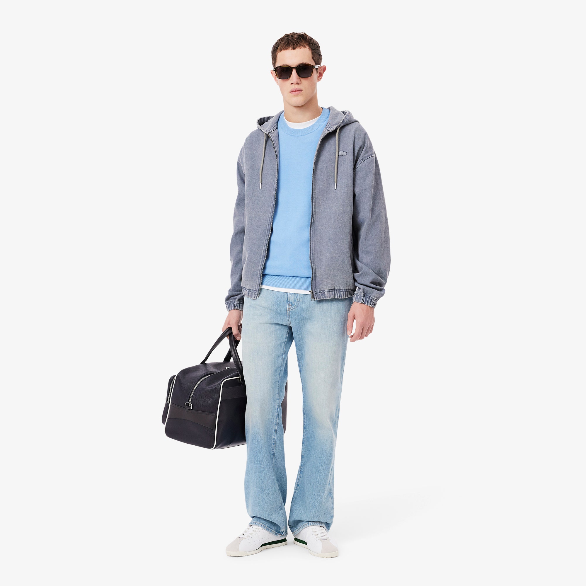 5 Pocket Straight Cut Indigo Jeans