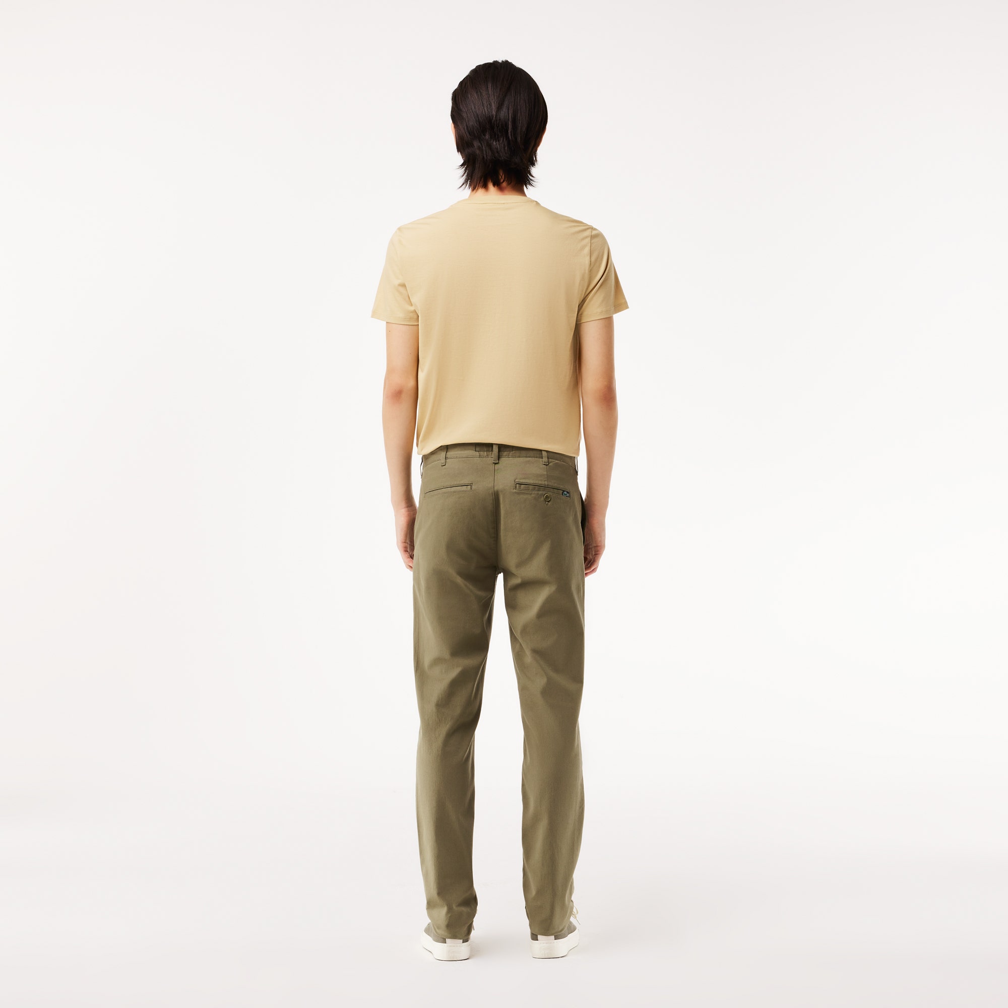 Men's New Classic Slim Fit Stretch Cotton Trousers