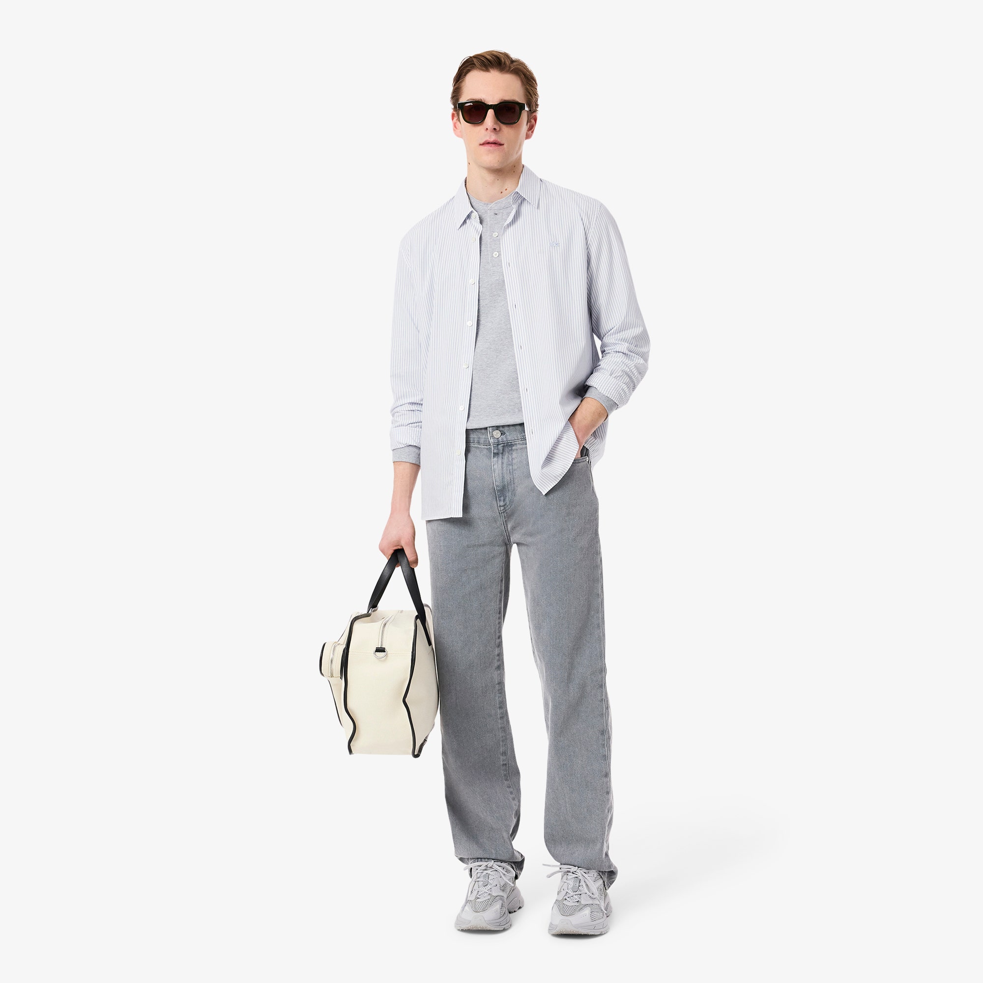 Washed Effect Denim Jeans