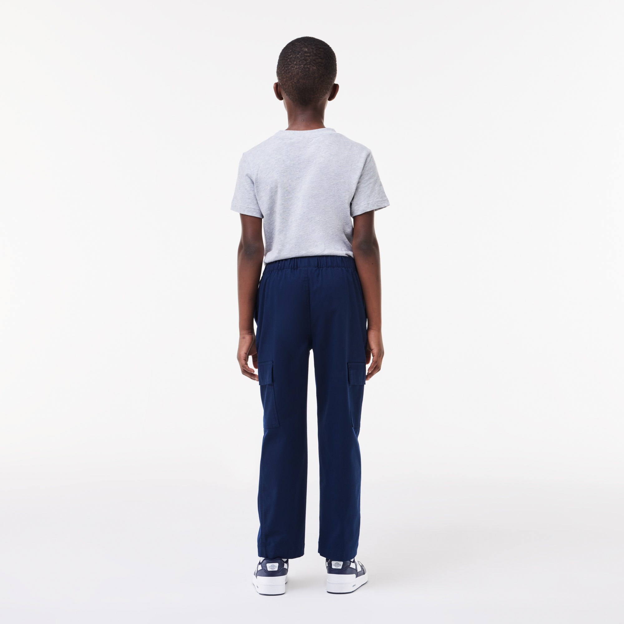 Lightweight Cotton Gabardine Cargo Pants