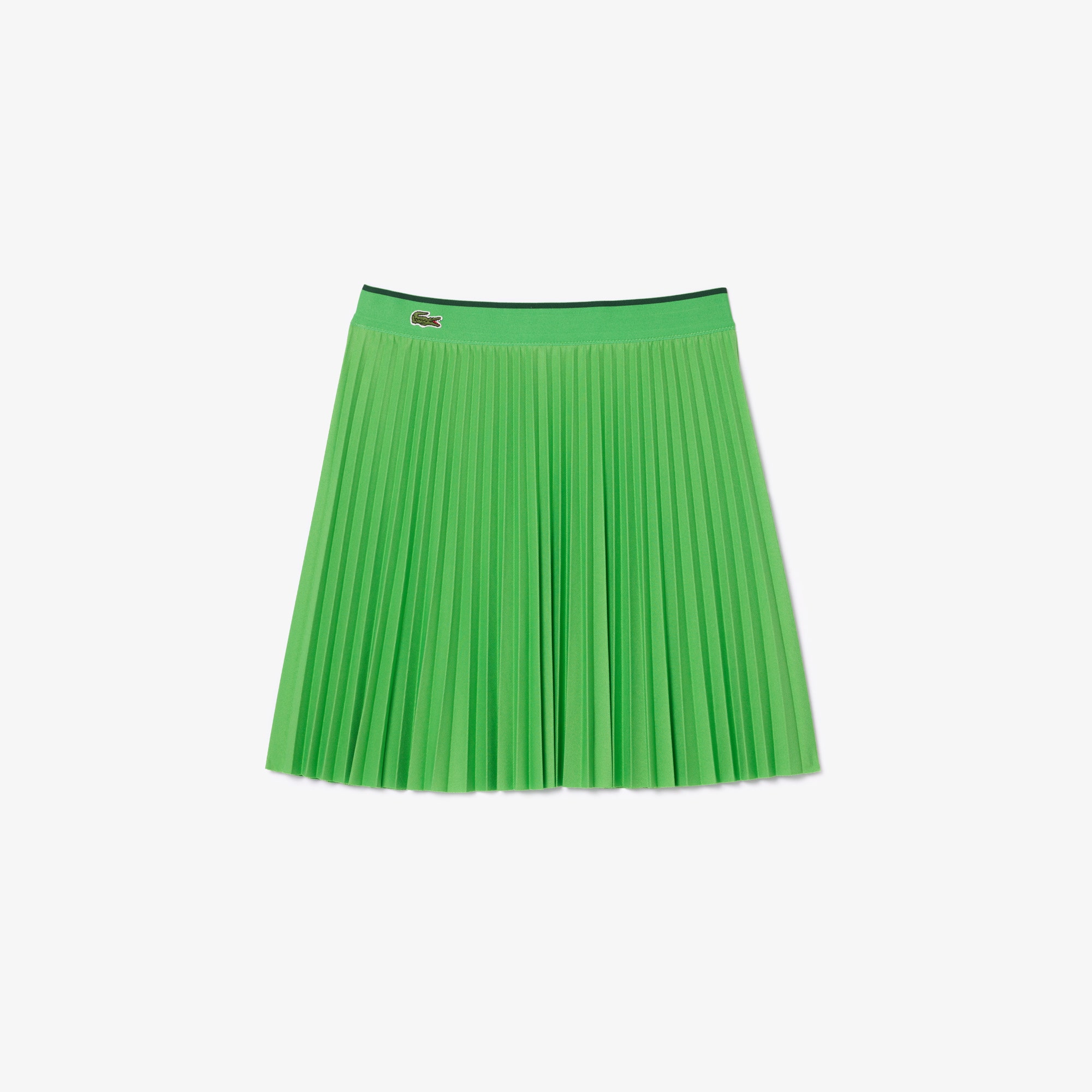 Elastic Waist Pleated Skirt