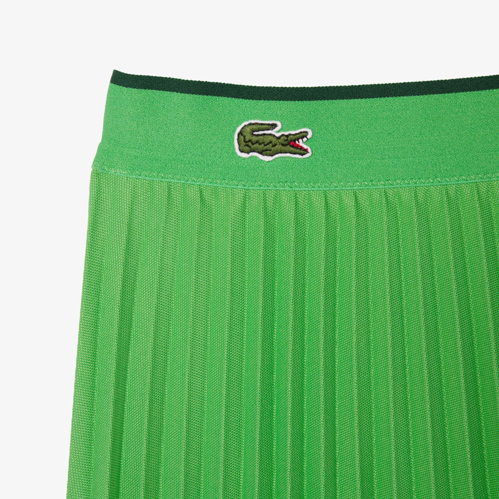 Elastic Waist Pleated Skirt