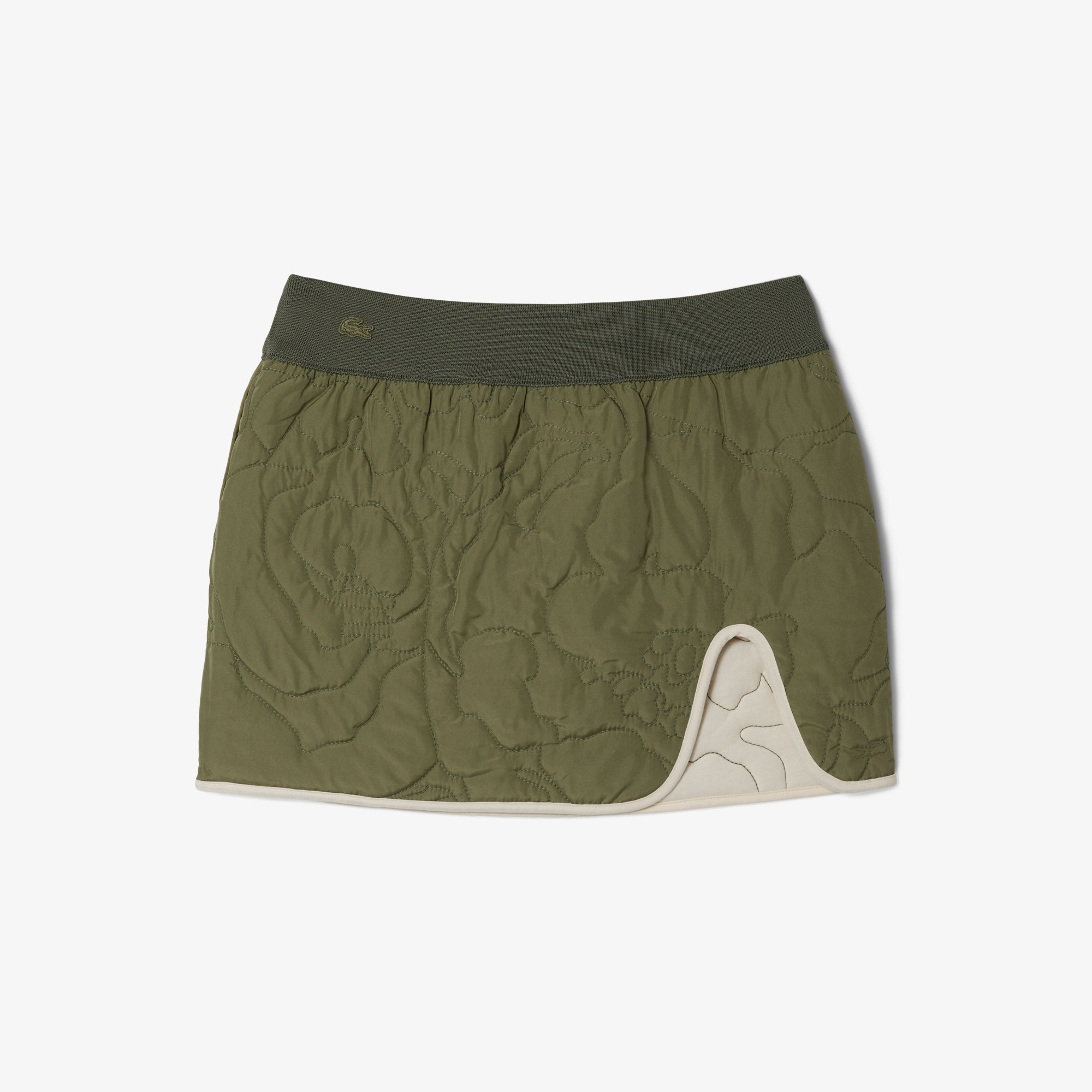 Reversible Embroidered Quilted Skirt