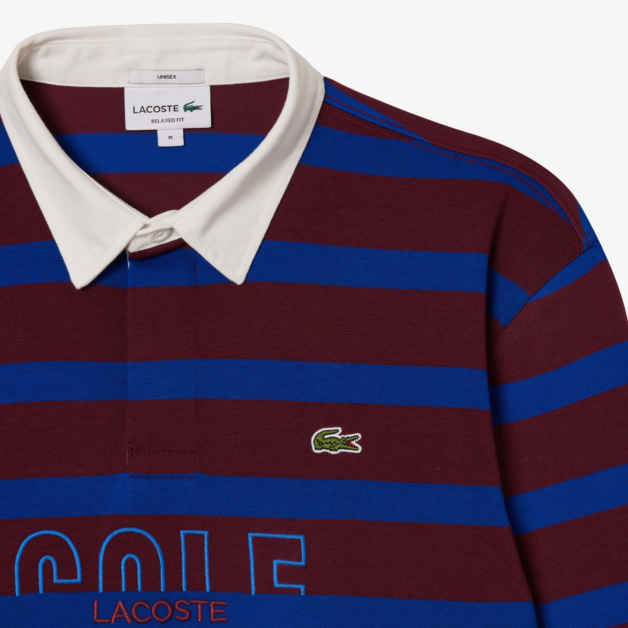 Long Sleeve Striped Rugby Shirt