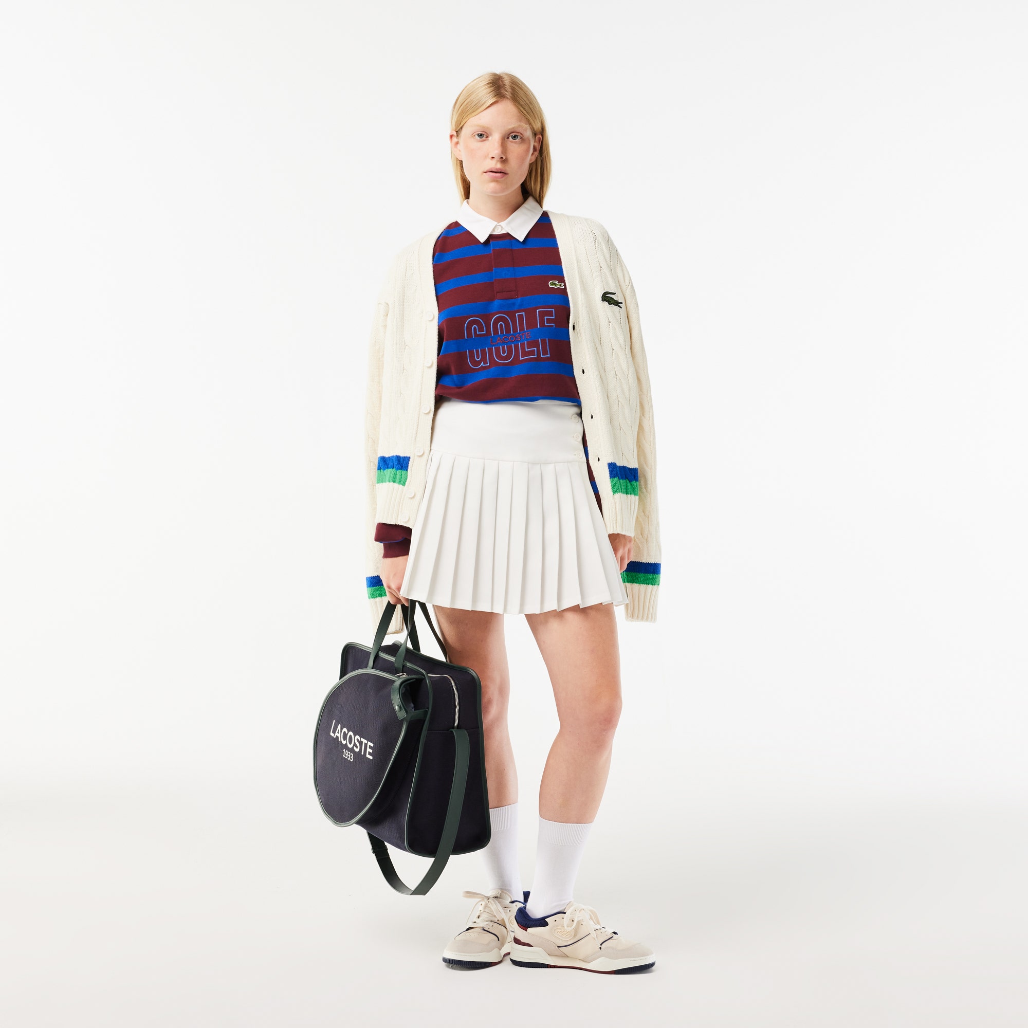 Long Sleeve Striped Rugby Shirt
