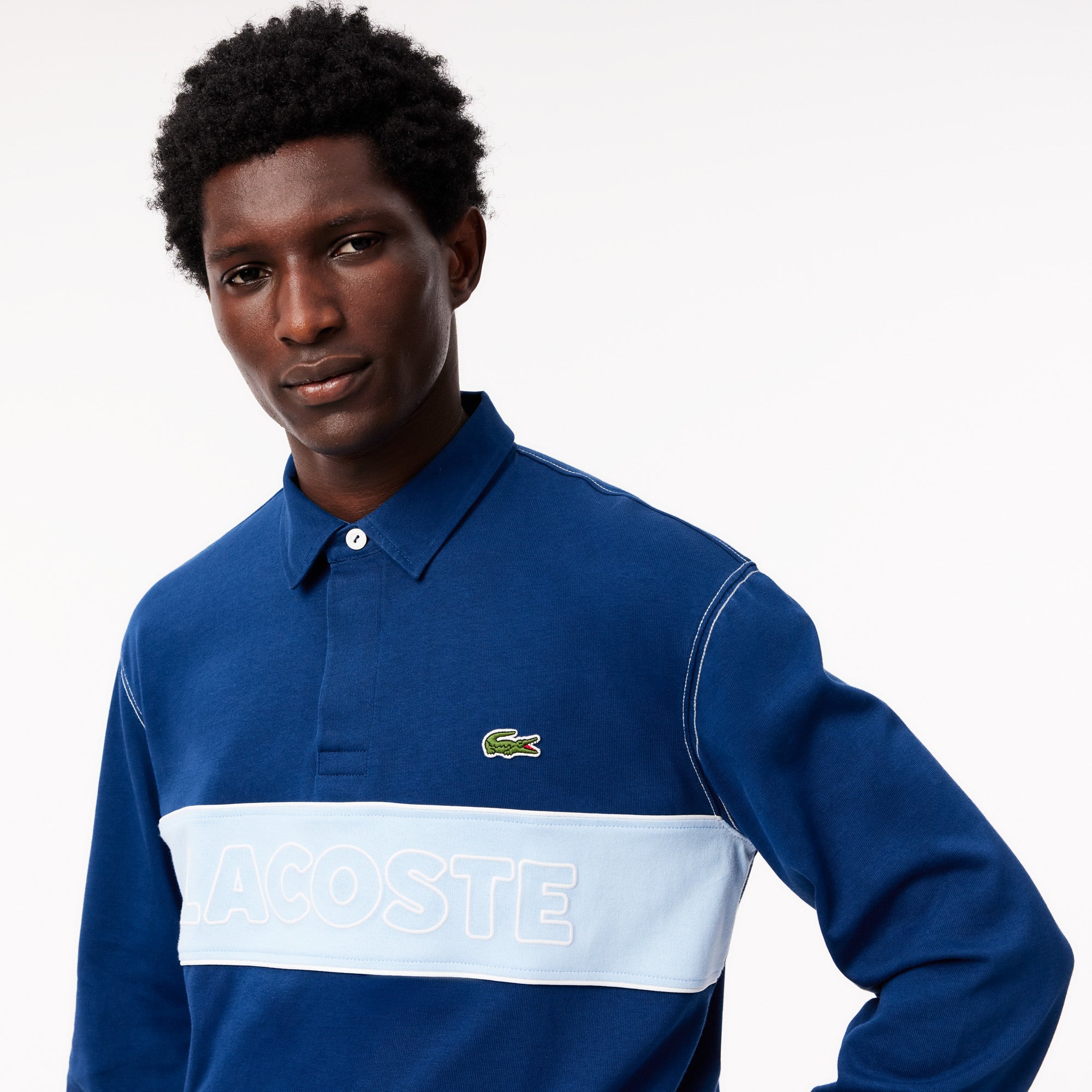 Relaxed Fit Cotton Rugby Shirt