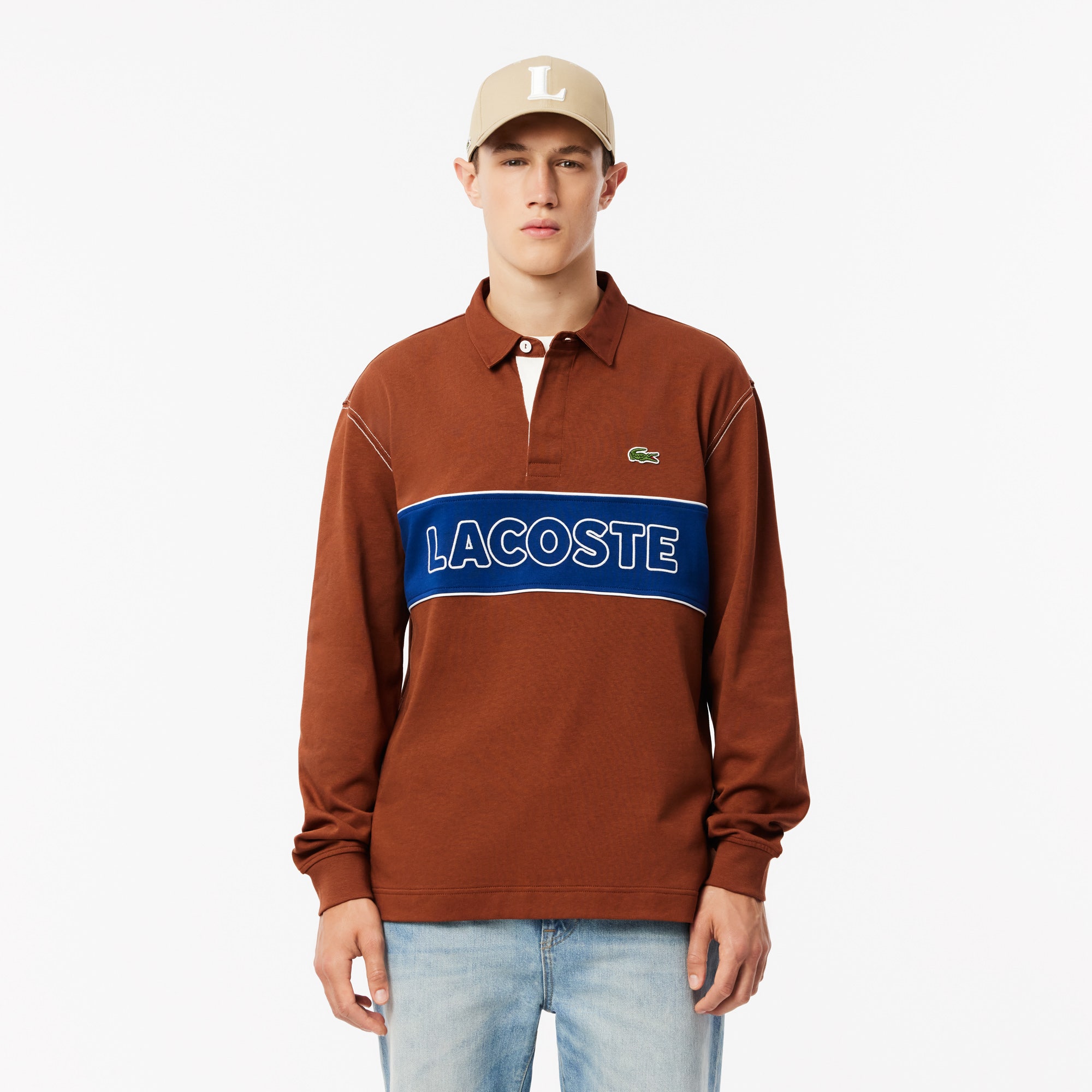 Relaxed Fit Cotton Rugby Shirt