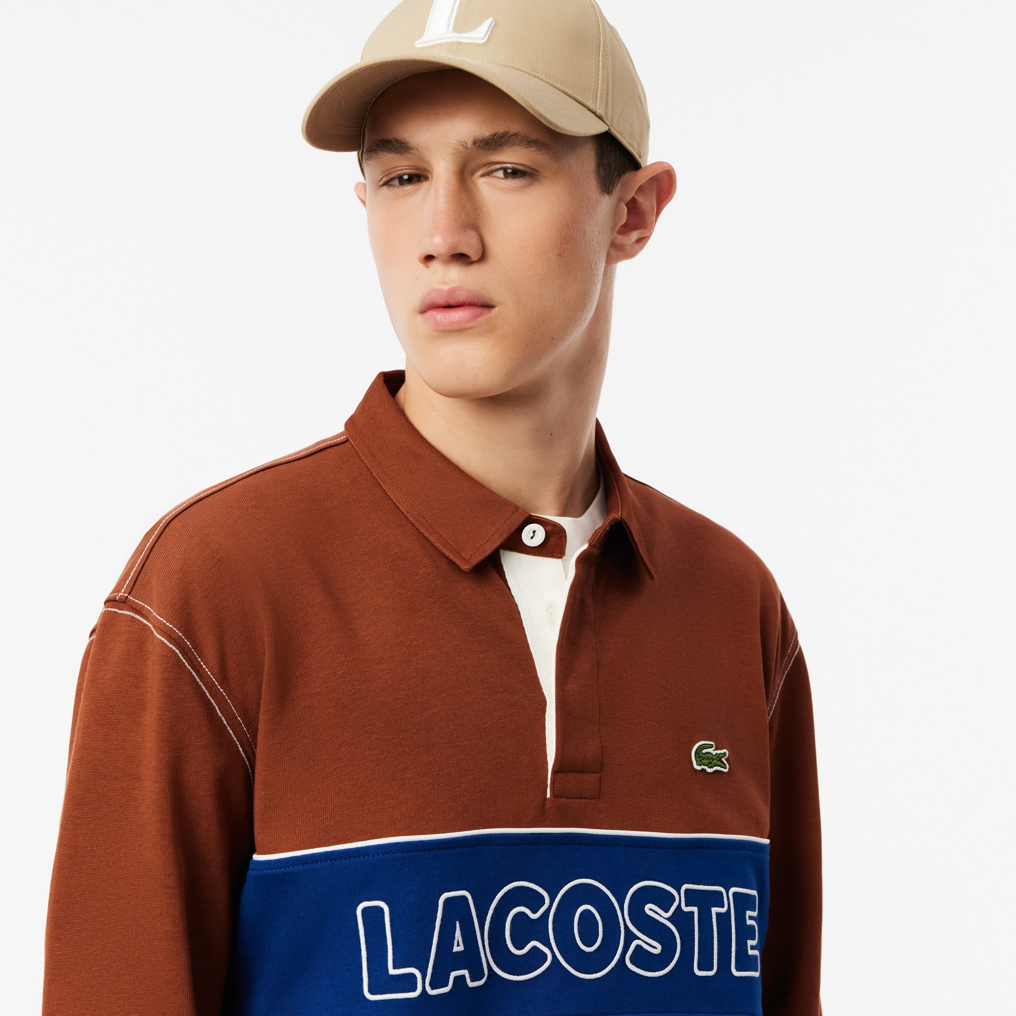 Relaxed Fit Cotton Rugby Shirt