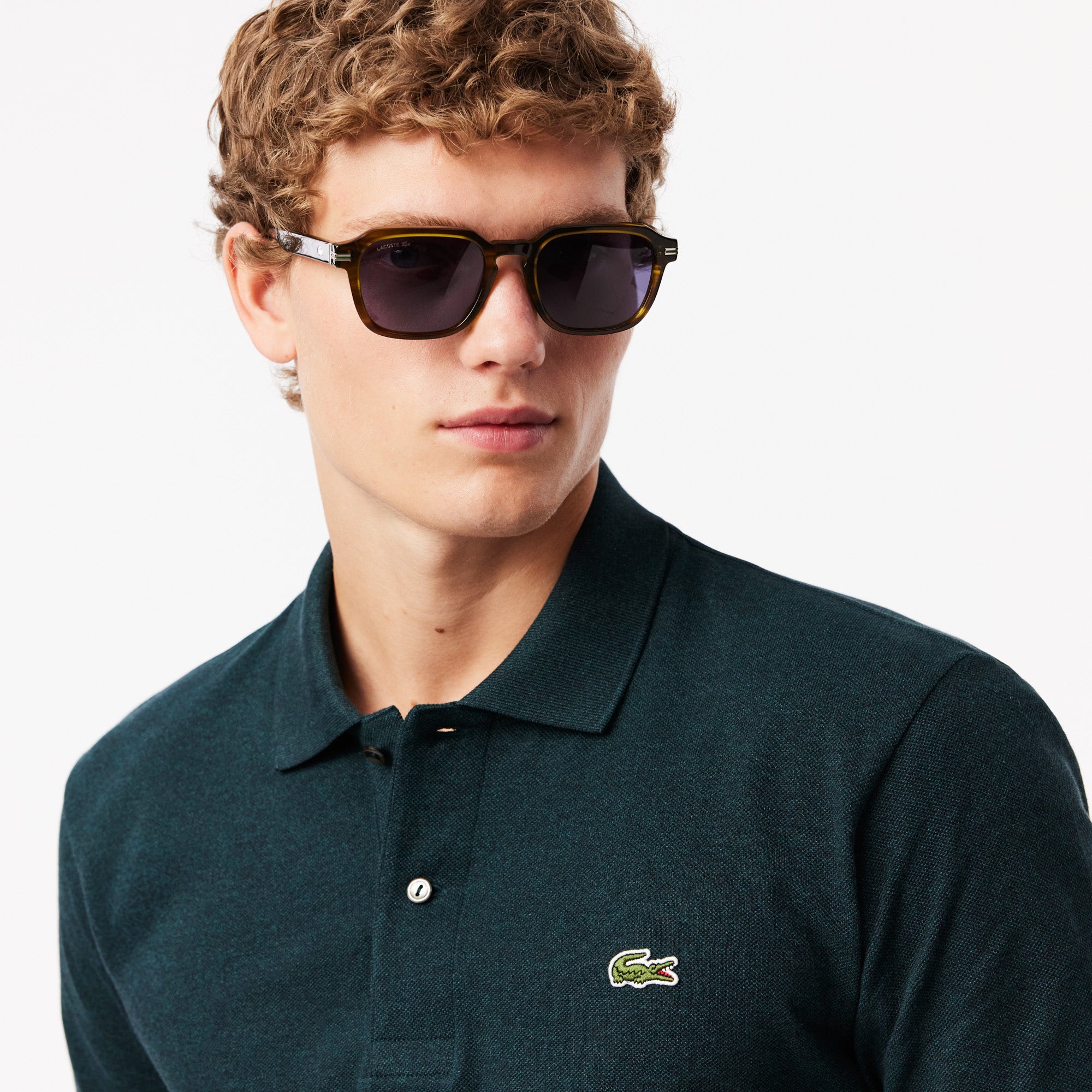 Classic Fit L.12.12 Marl Polo Shirt