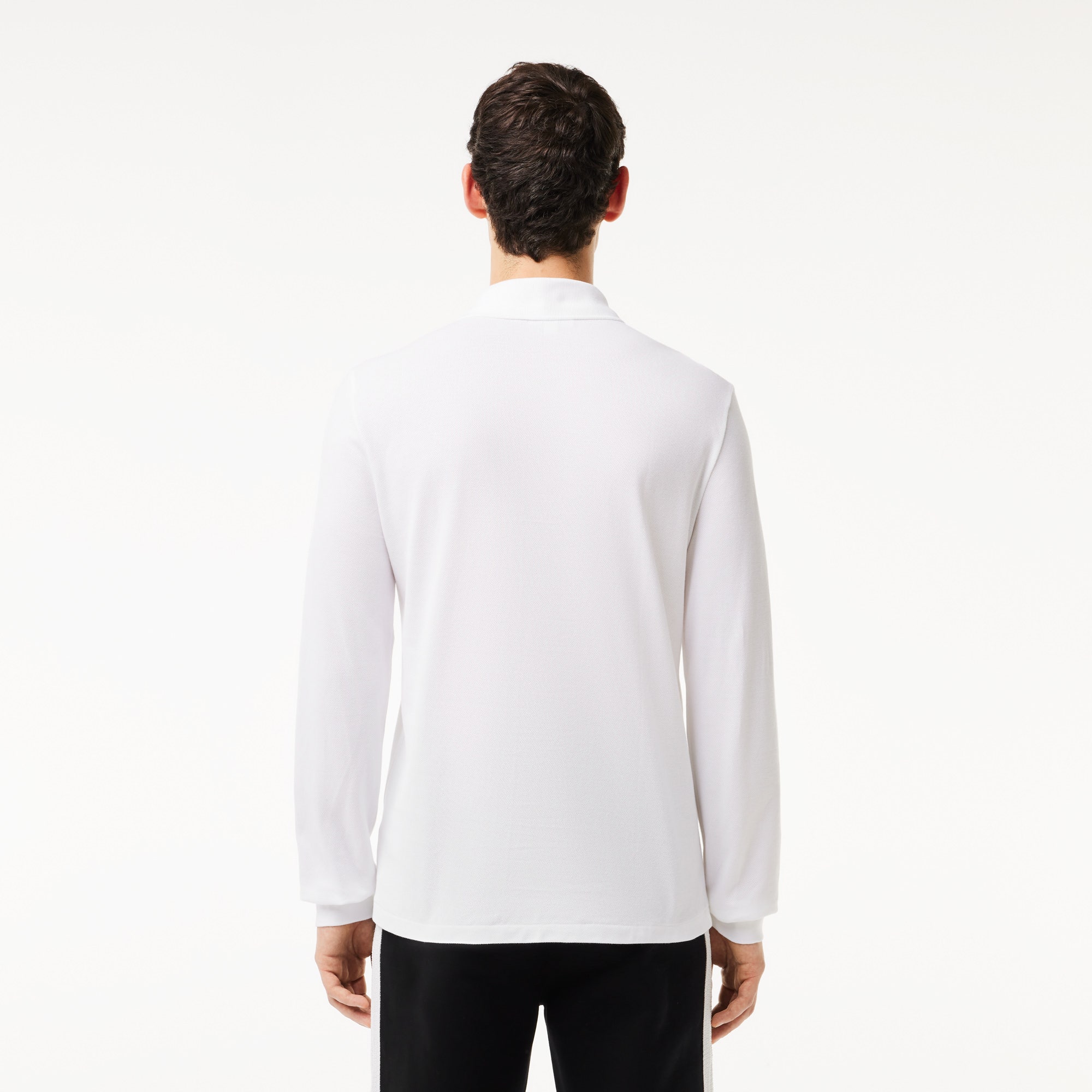 Classic Fit Long Sleeved L.12.12 Polo Shirt