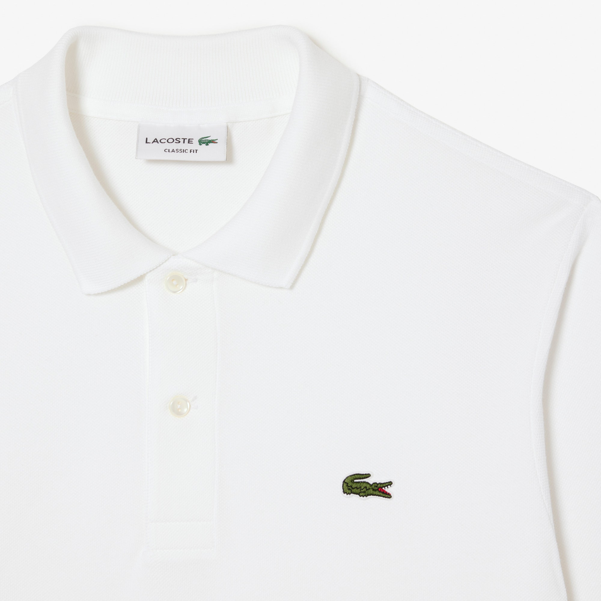 Classic Fit Long Sleeved L.12.12 Polo Shirt