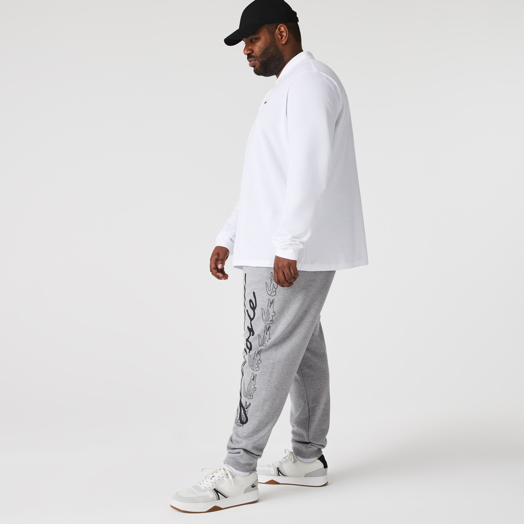 Classic Fit Long Sleeved L.12.12 Polo Shirt