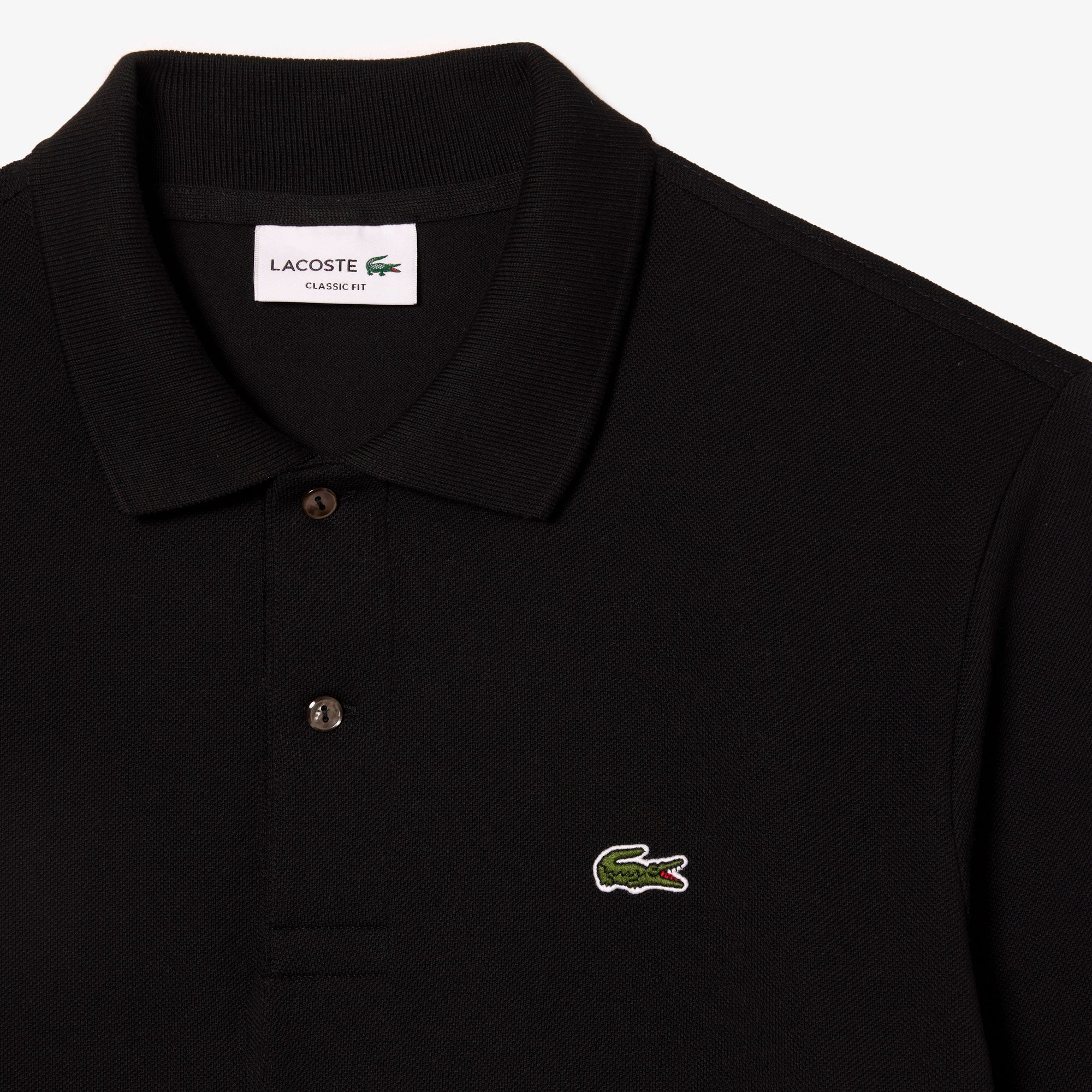 Classic Fit Long Sleeved L.12.12 Polo Shirt