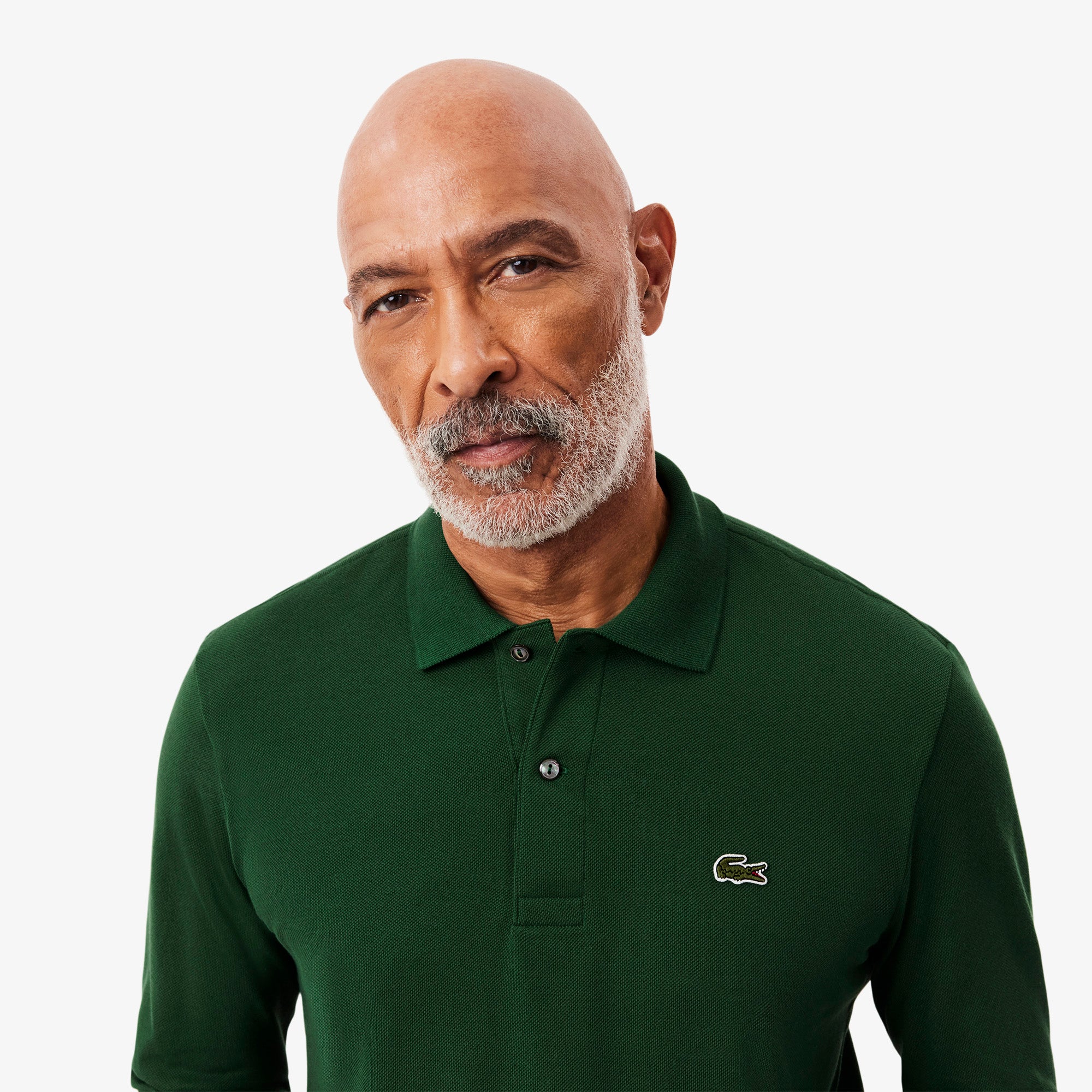 Classic Fit Long Sleeved L.12.12 Polo Shirt