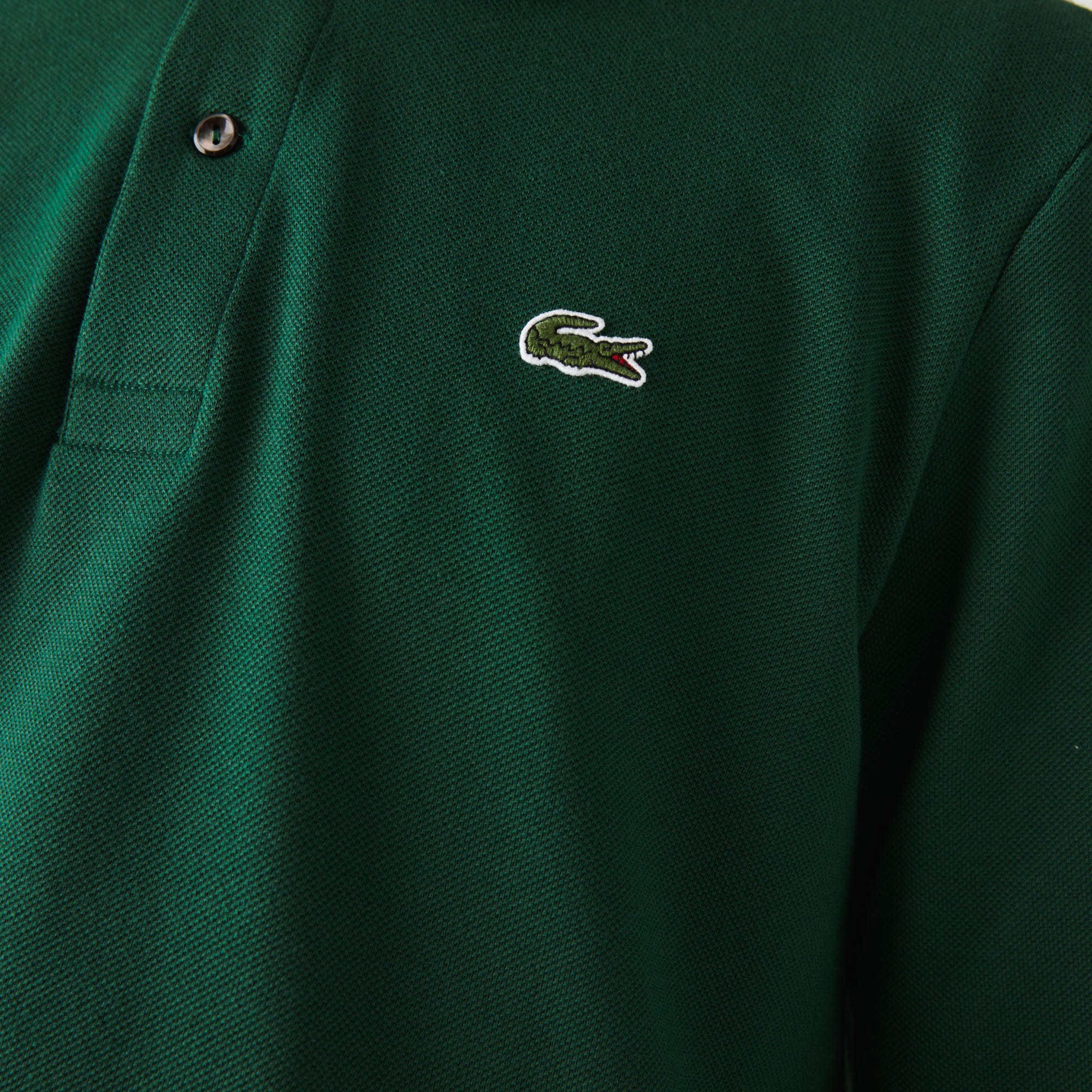 Classic Fit Long Sleeved L.12.12 Polo Shirt