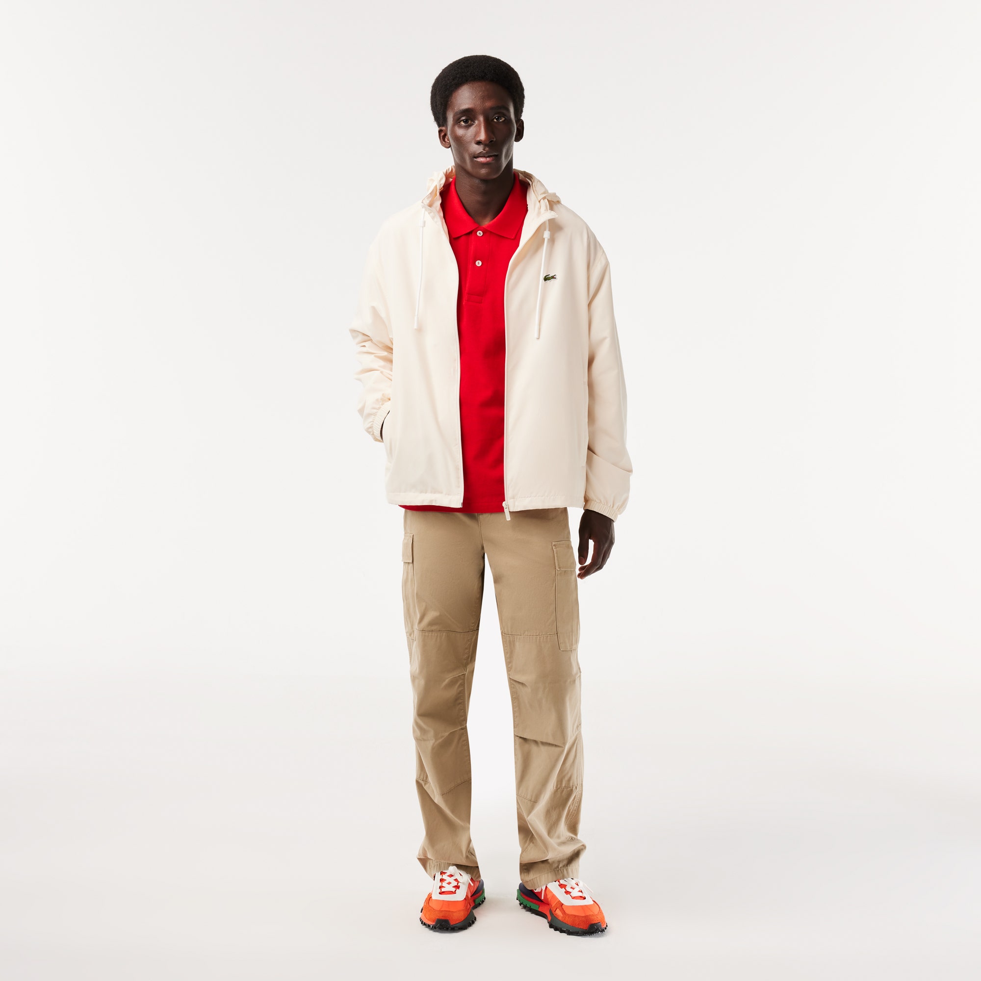 Classic Fit Long Sleeved L.12.12 Polo Shirt