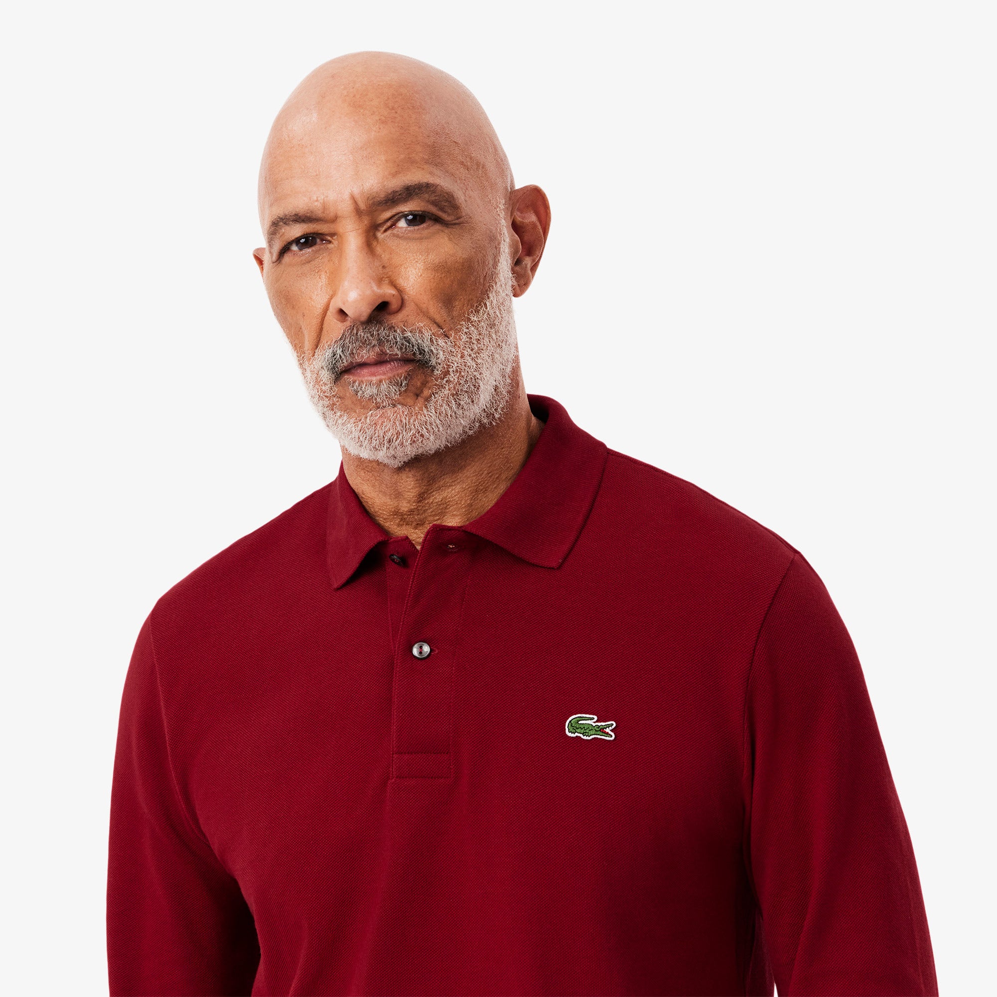 Classic Fit Long Sleeved L.12.12 Polo Shirt