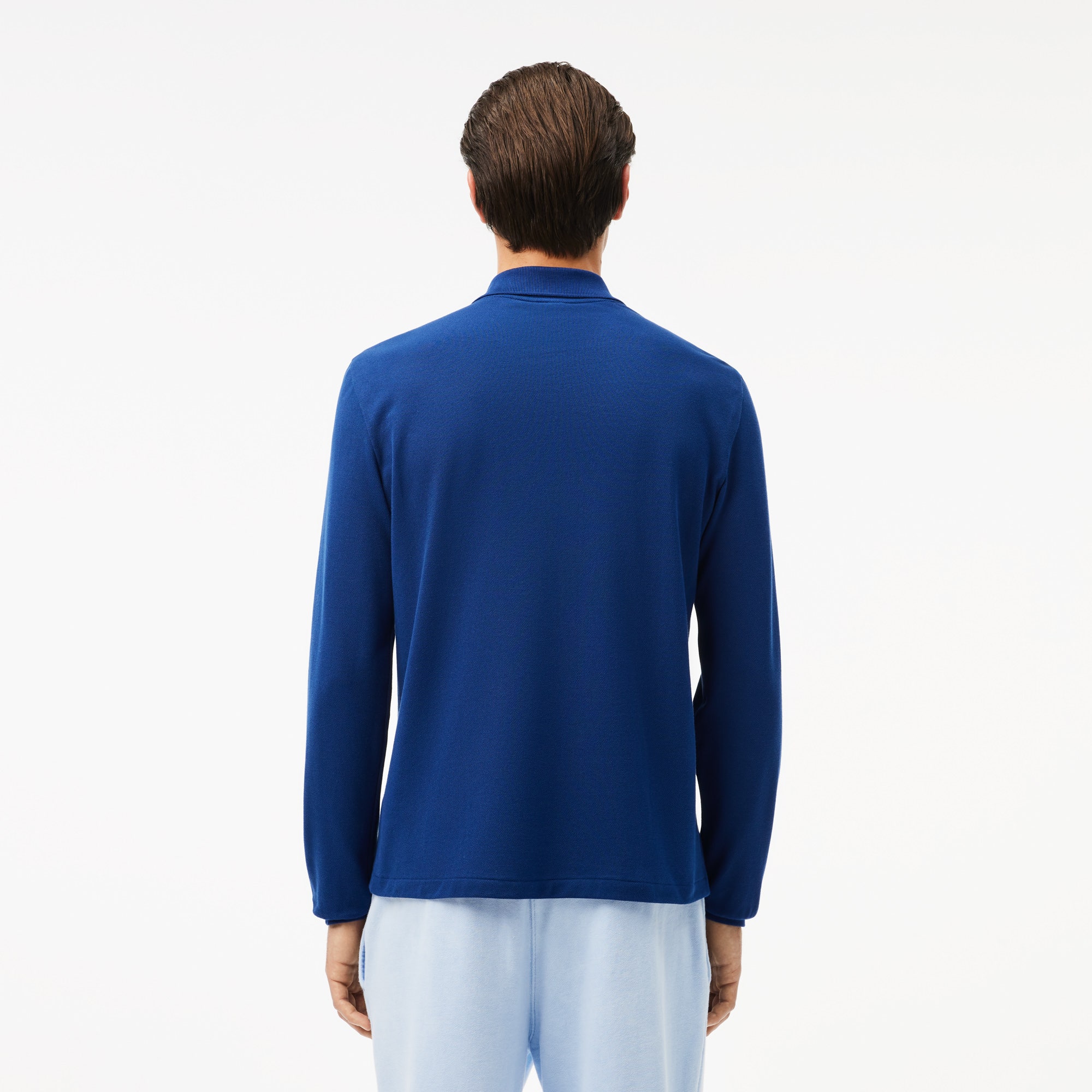 Classic Fit Long Sleeved L.12.12 Polo Shirt