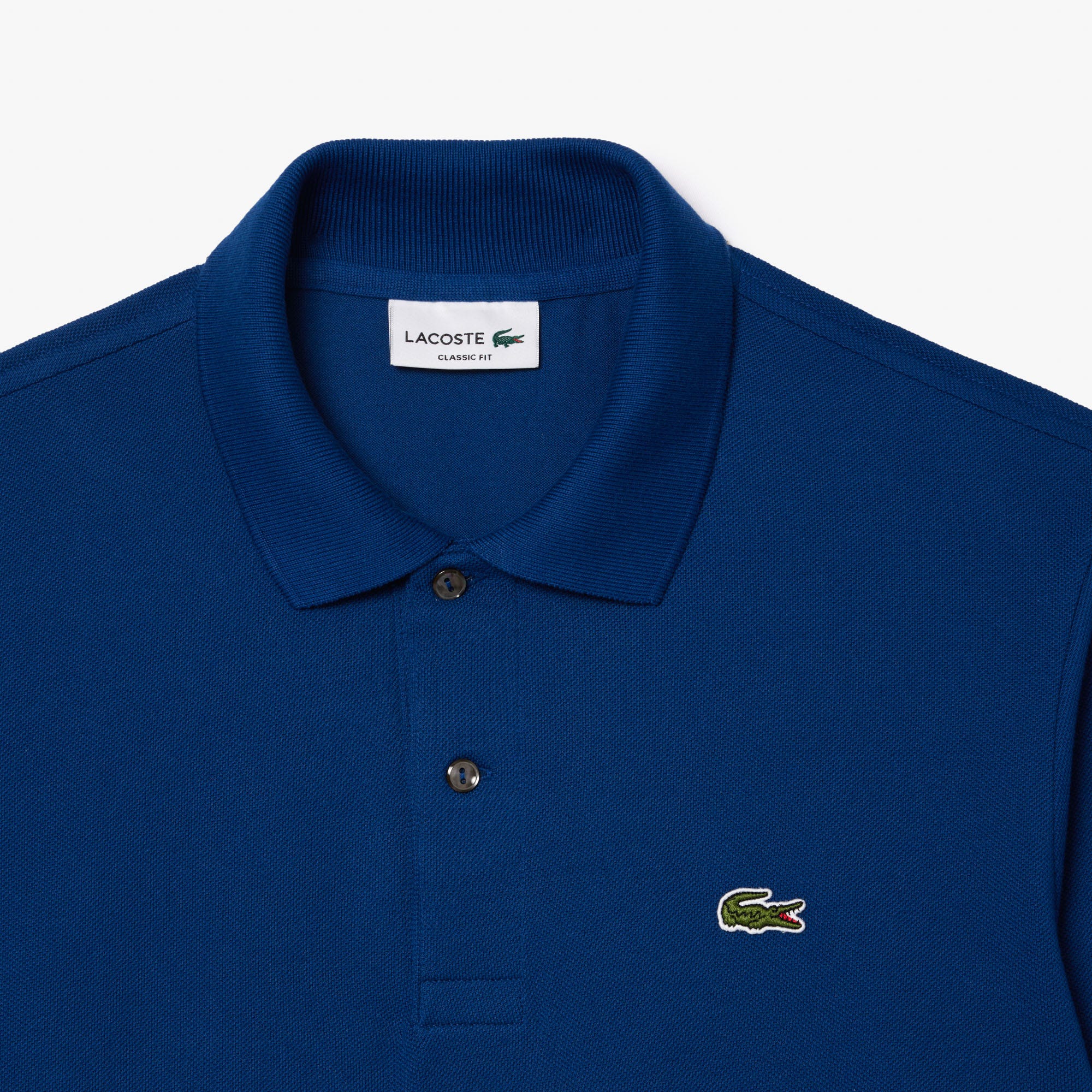 Classic Fit Long Sleeved L.12.12 Polo Shirt
