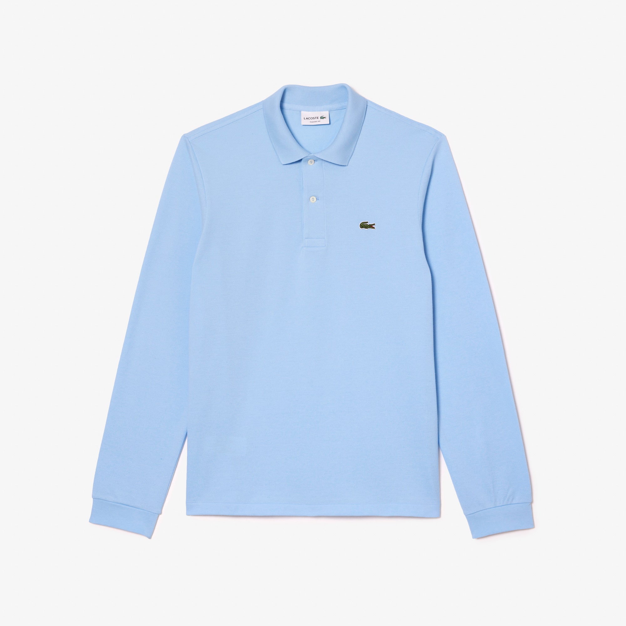 Classic Fit Long Sleeved L.12.12 Polo Shirt