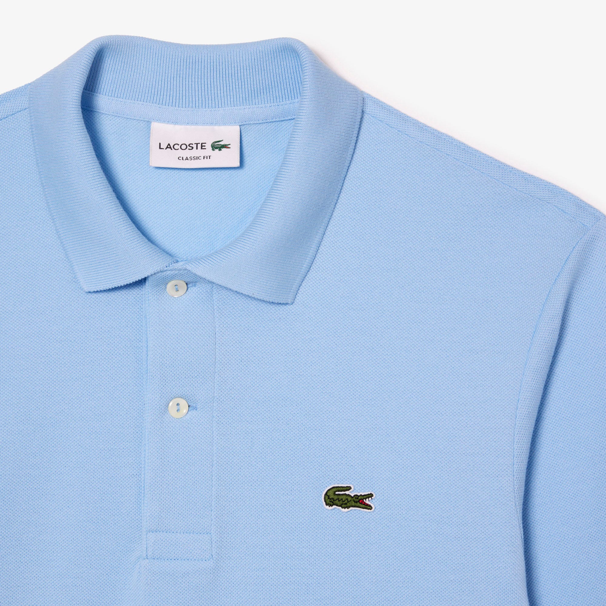 Classic Fit Long Sleeved L.12.12 Polo Shirt