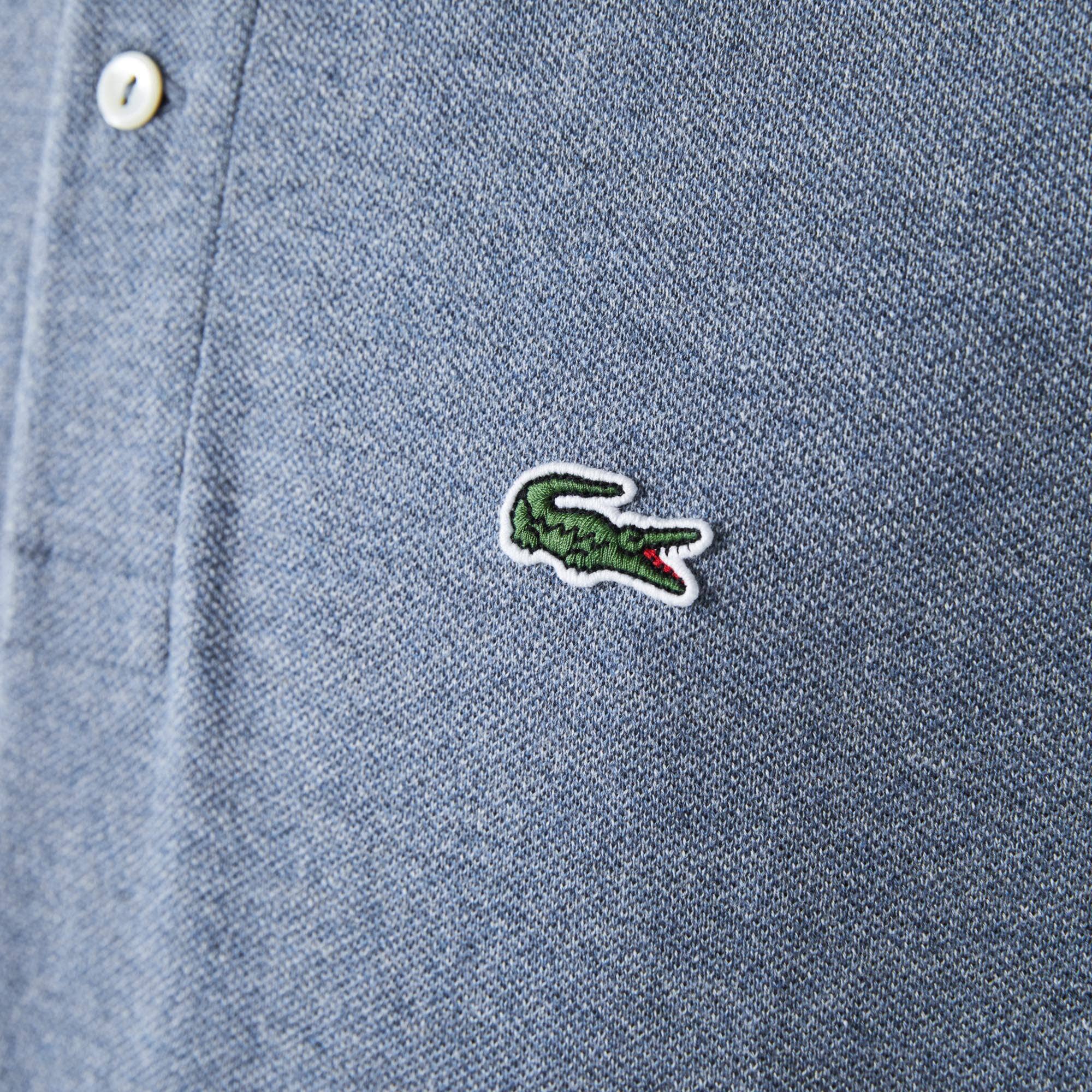 Classic Fit Long Sleeved L.12.12 Polo Shirt