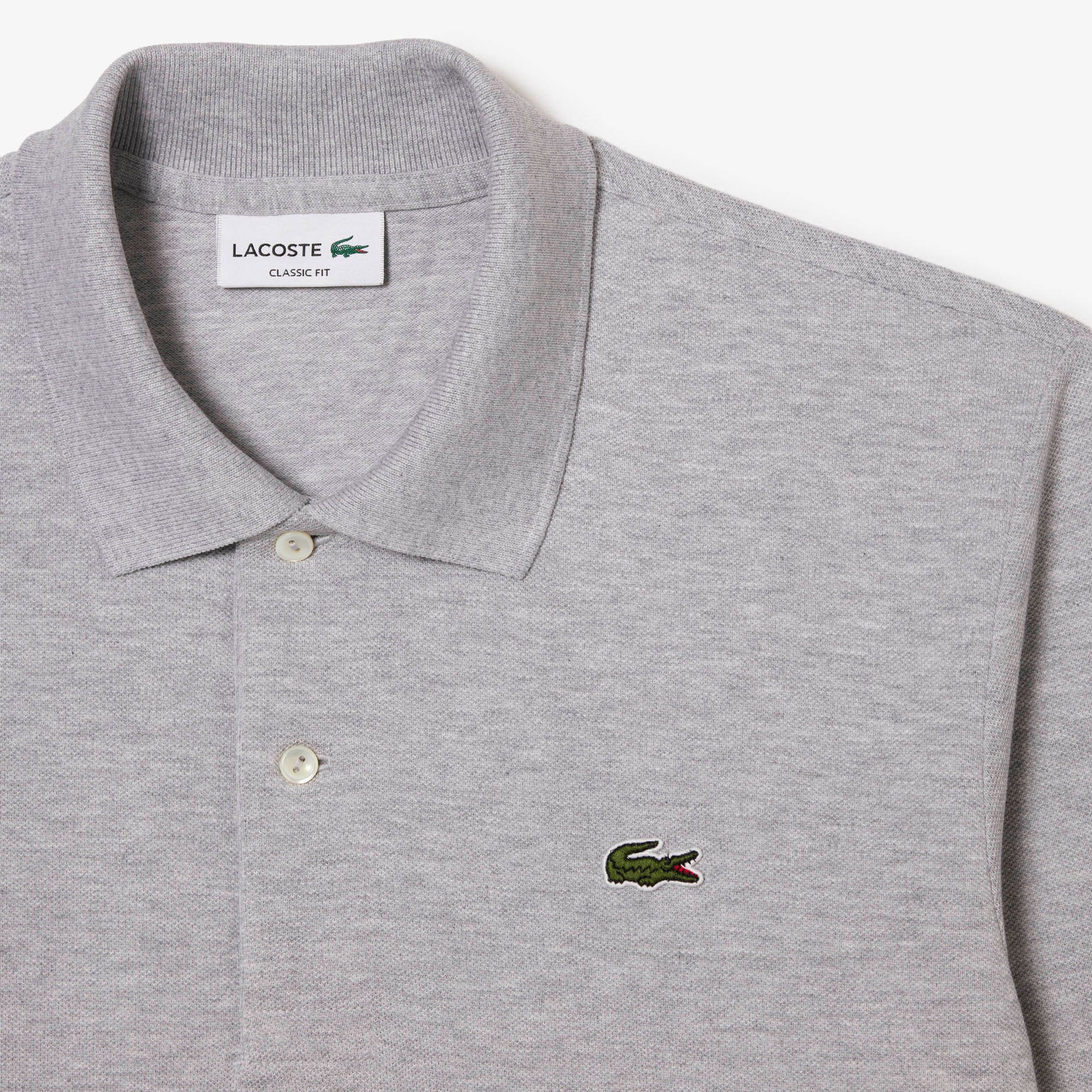 Classic Fit Long Sleeved L.12.12 Polo Shirt