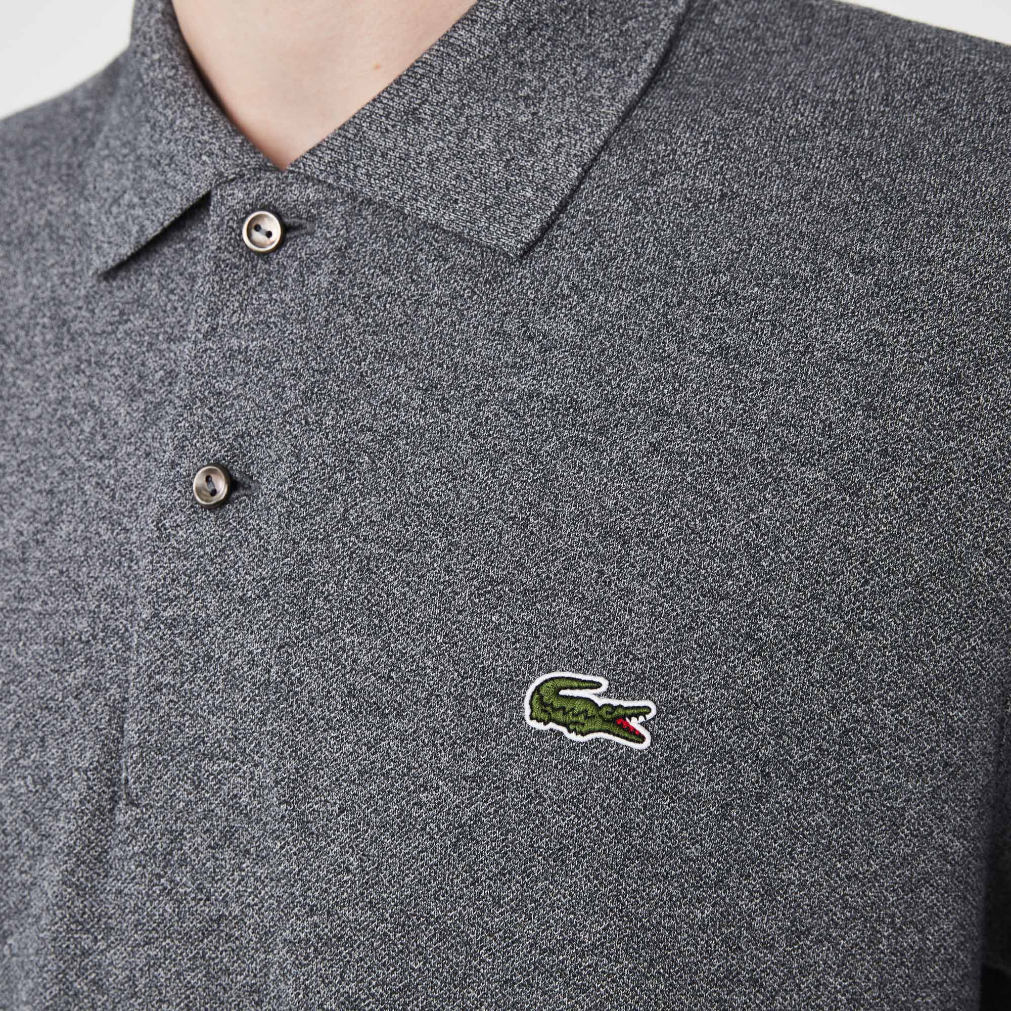 Classic Fit Long Sleeved L.12.12 Polo Shirt