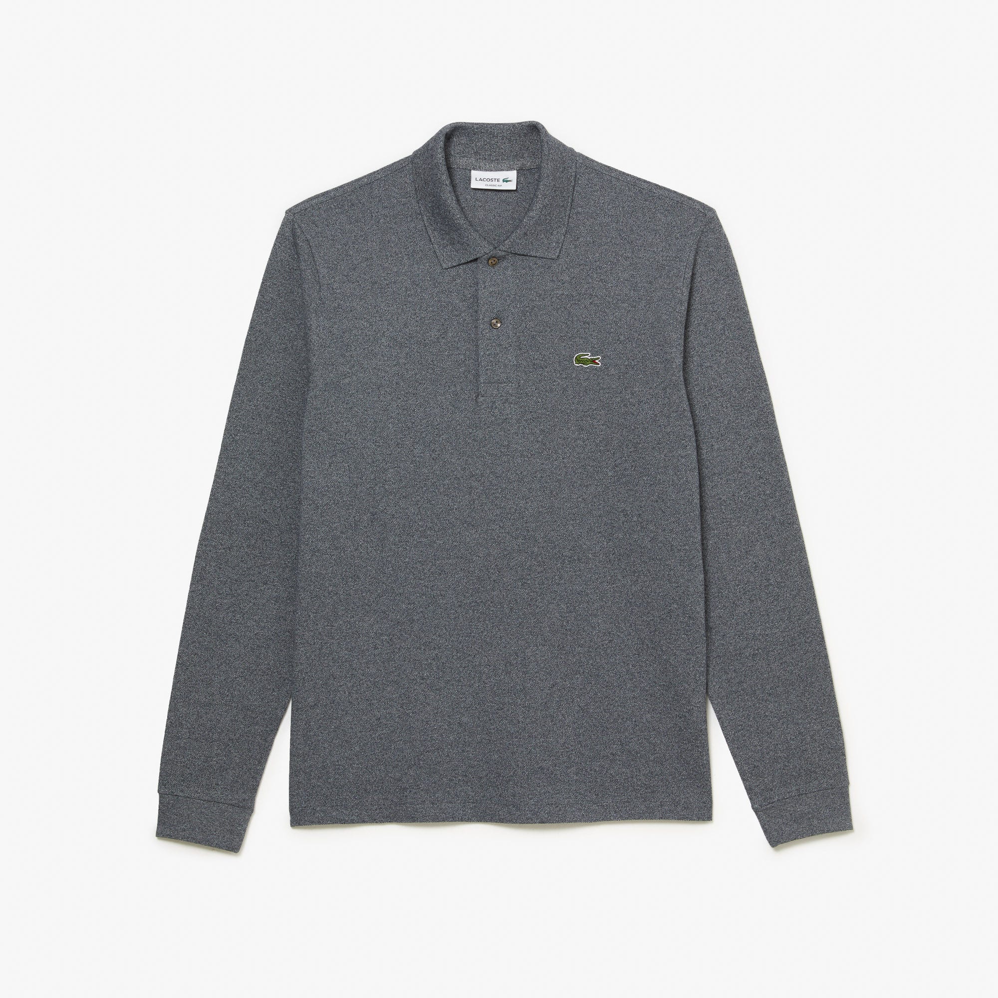 Classic Fit Long Sleeved L.12.12 Polo Shirt