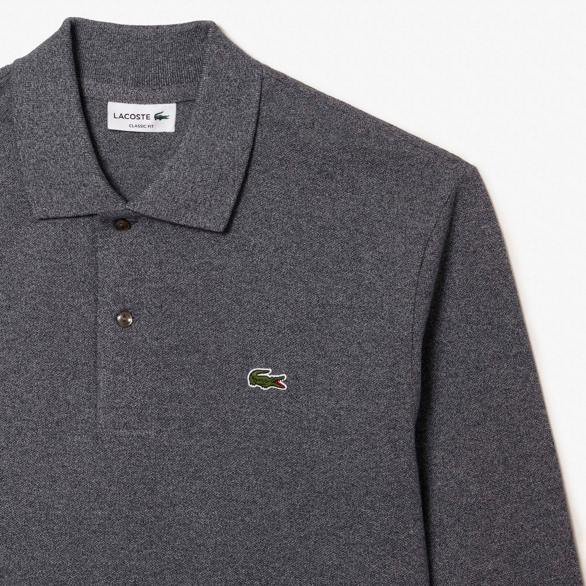 Classic Fit Long Sleeved L.12.12 Polo Shirt