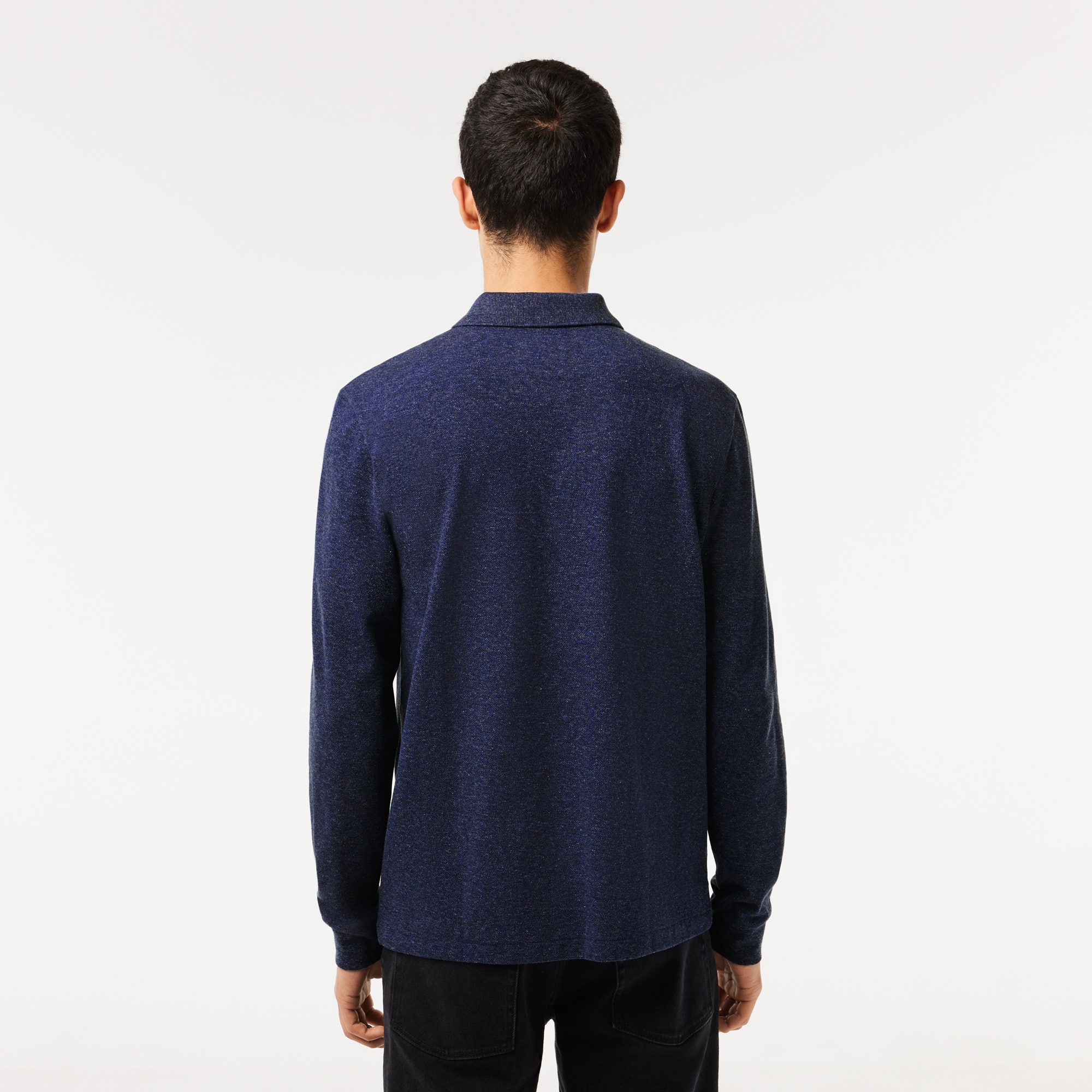 Classic Fit Long Sleeved L.12.12 Polo Shirt